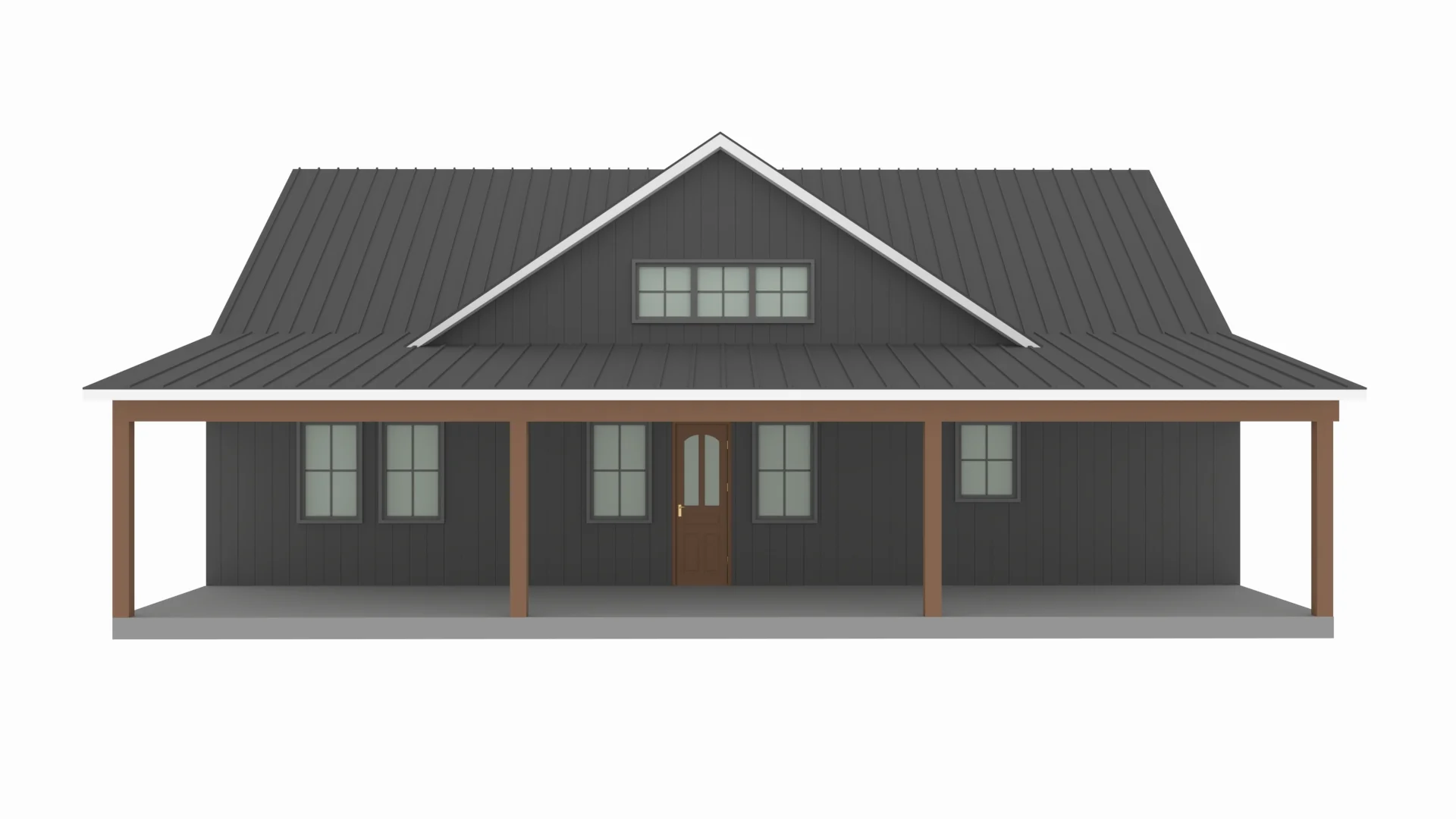 BCO-40041-C Castle Barndominium House Plan - Image 7