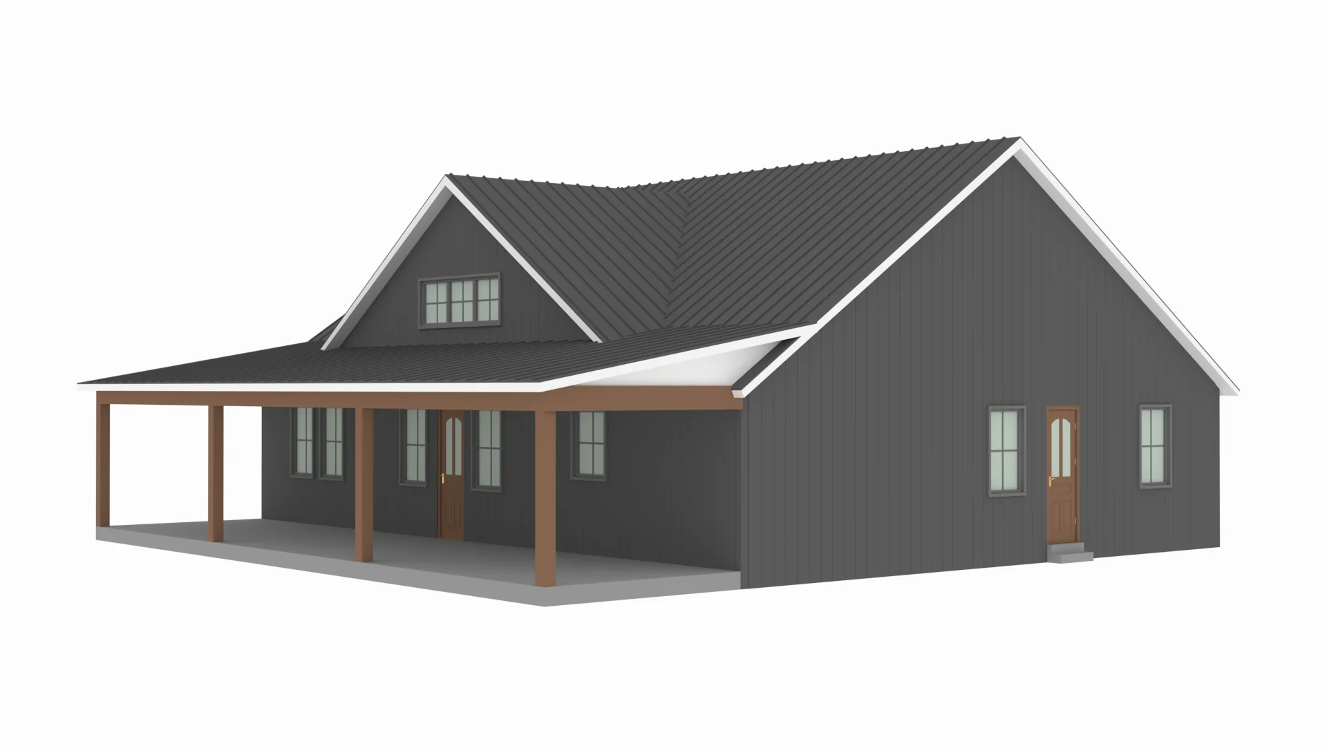 BCO-40041-C Castle Barndominium House Plan - Image 8