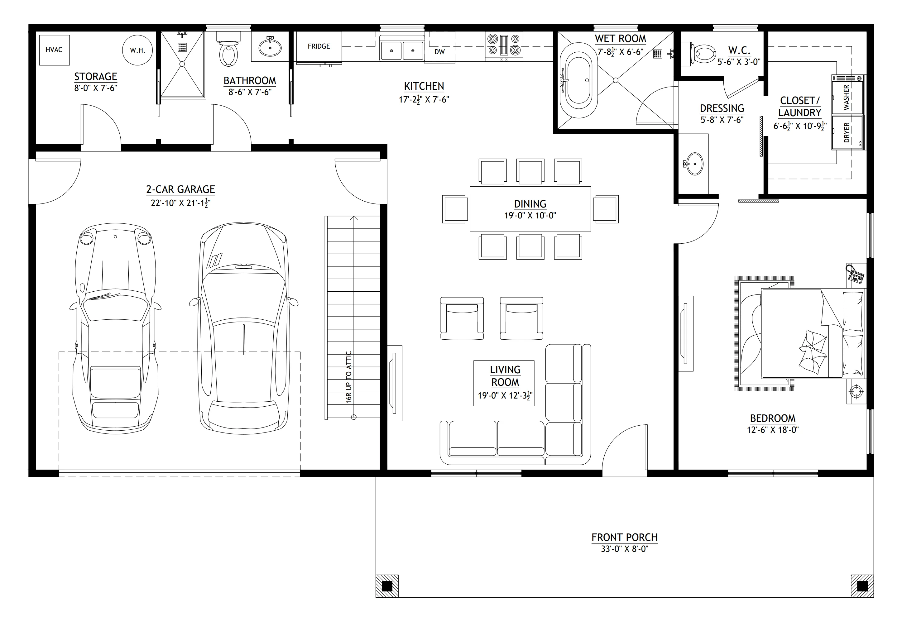 BCO-40043 Harris Barndominium House Plan - Image 13