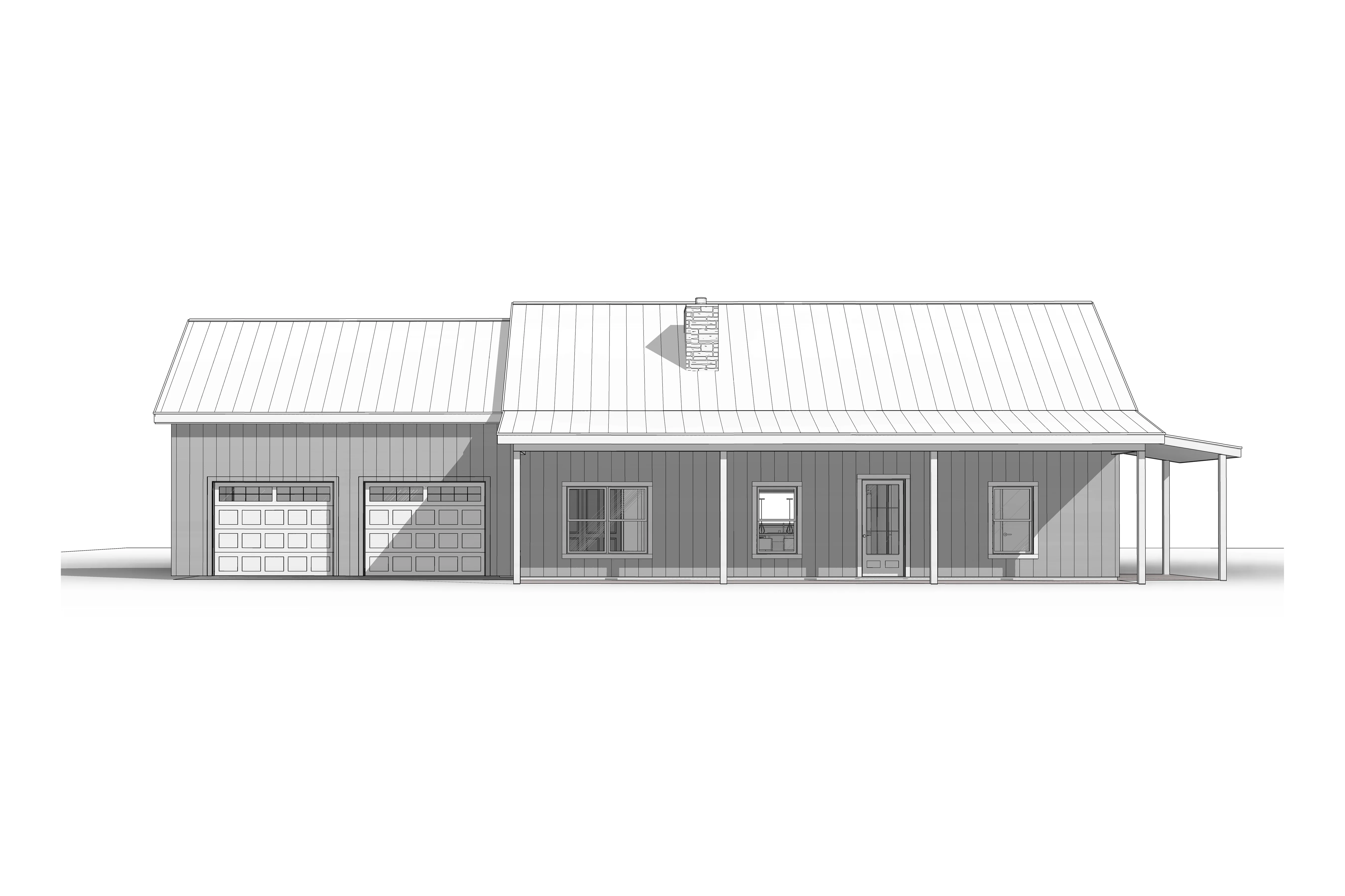 BCO-40044-2 Rustwood Barndominium House Plan - Image 15
