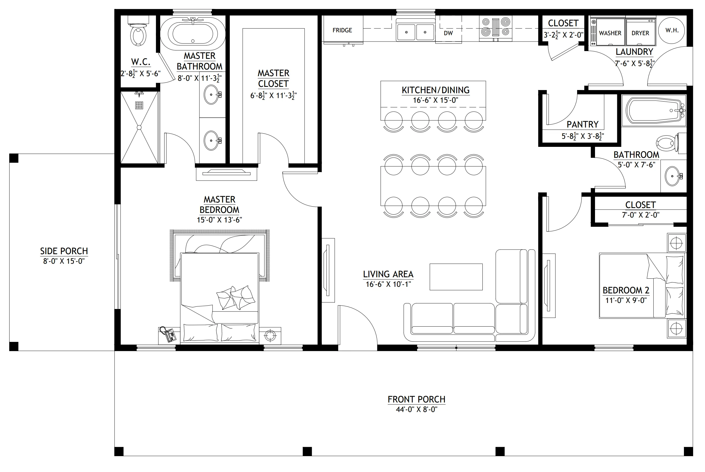 BCO-40044-F Rider Barndominium House Plan - Image 11