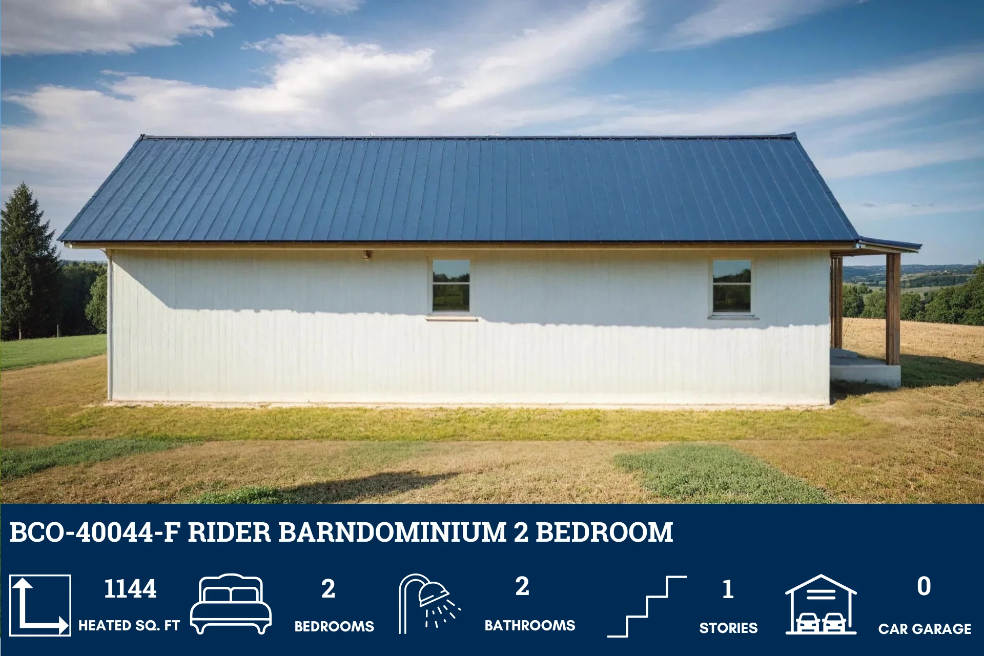 BCO-40044-F Rider Barndominium House Plan - Image 4
