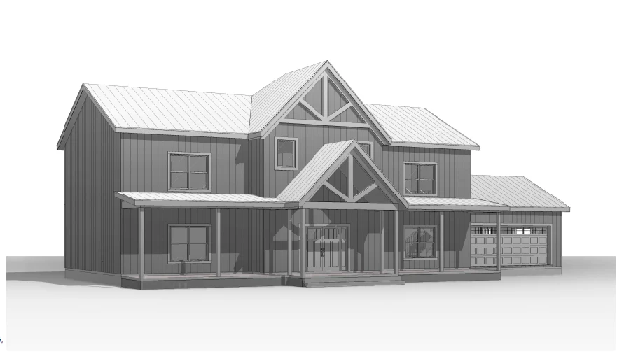 BCO-40052 Michael Barndominium House Plan - Image 12