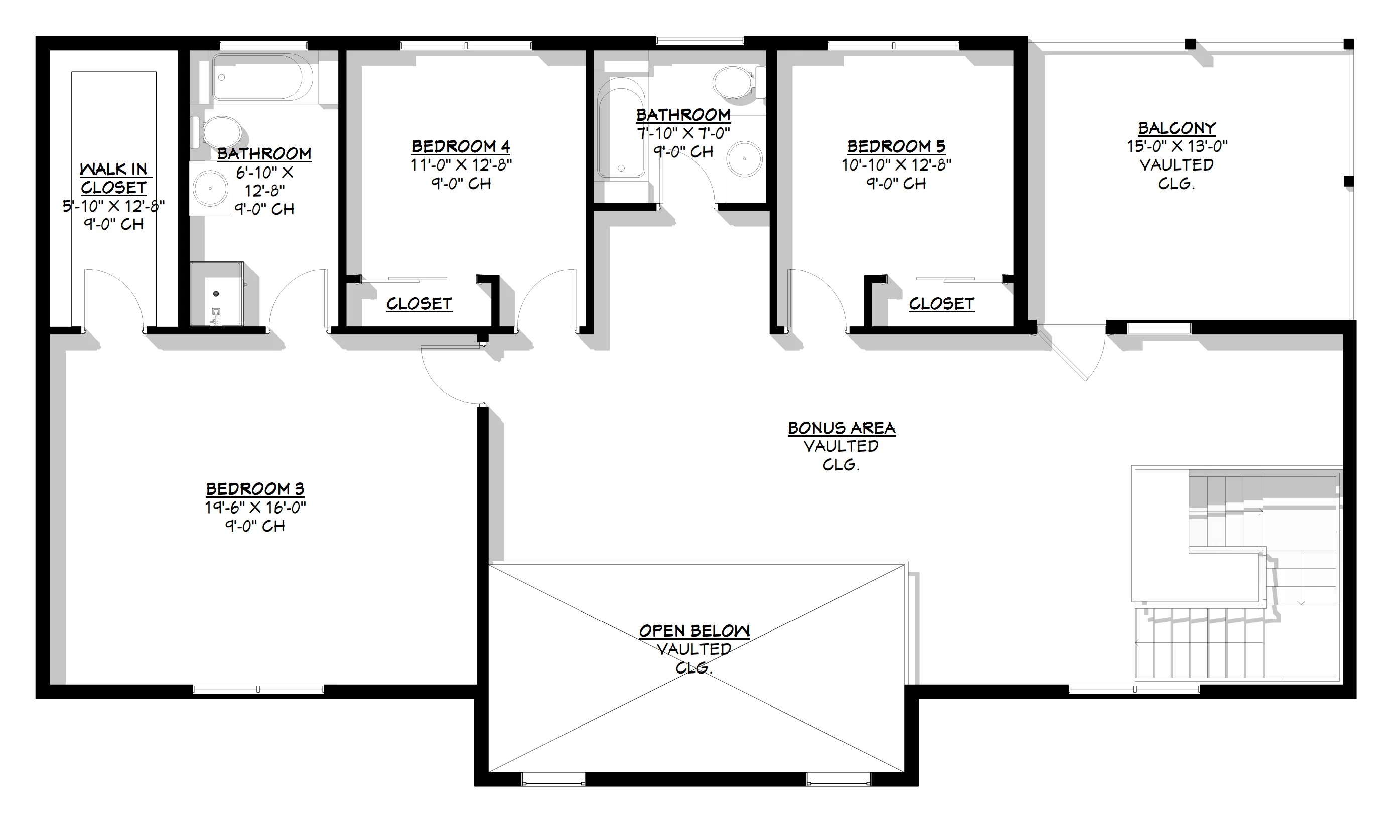 BCO-40052 Michael Barndominium House Plan - Image 15