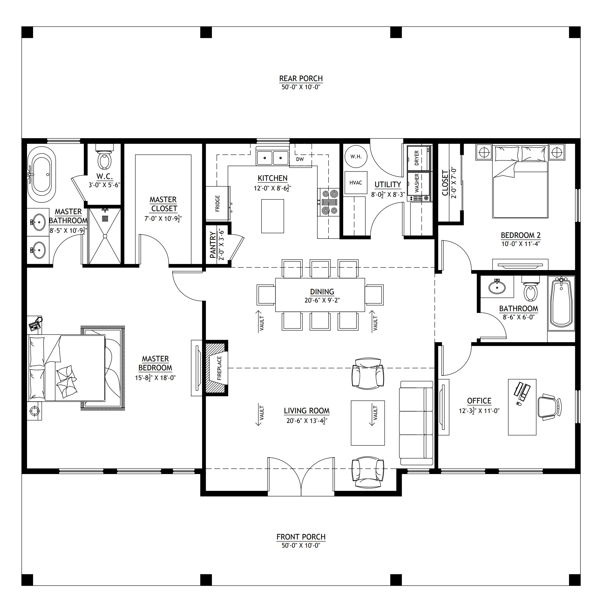 BCO-40055 Cheryl Barndominium House Plan - Image 13