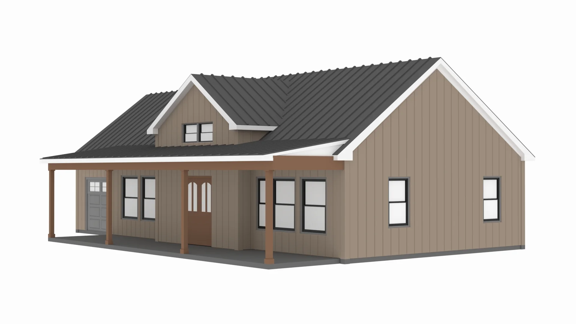 BCO-40055-K Kimberly Barndominium House Plan - Image 8