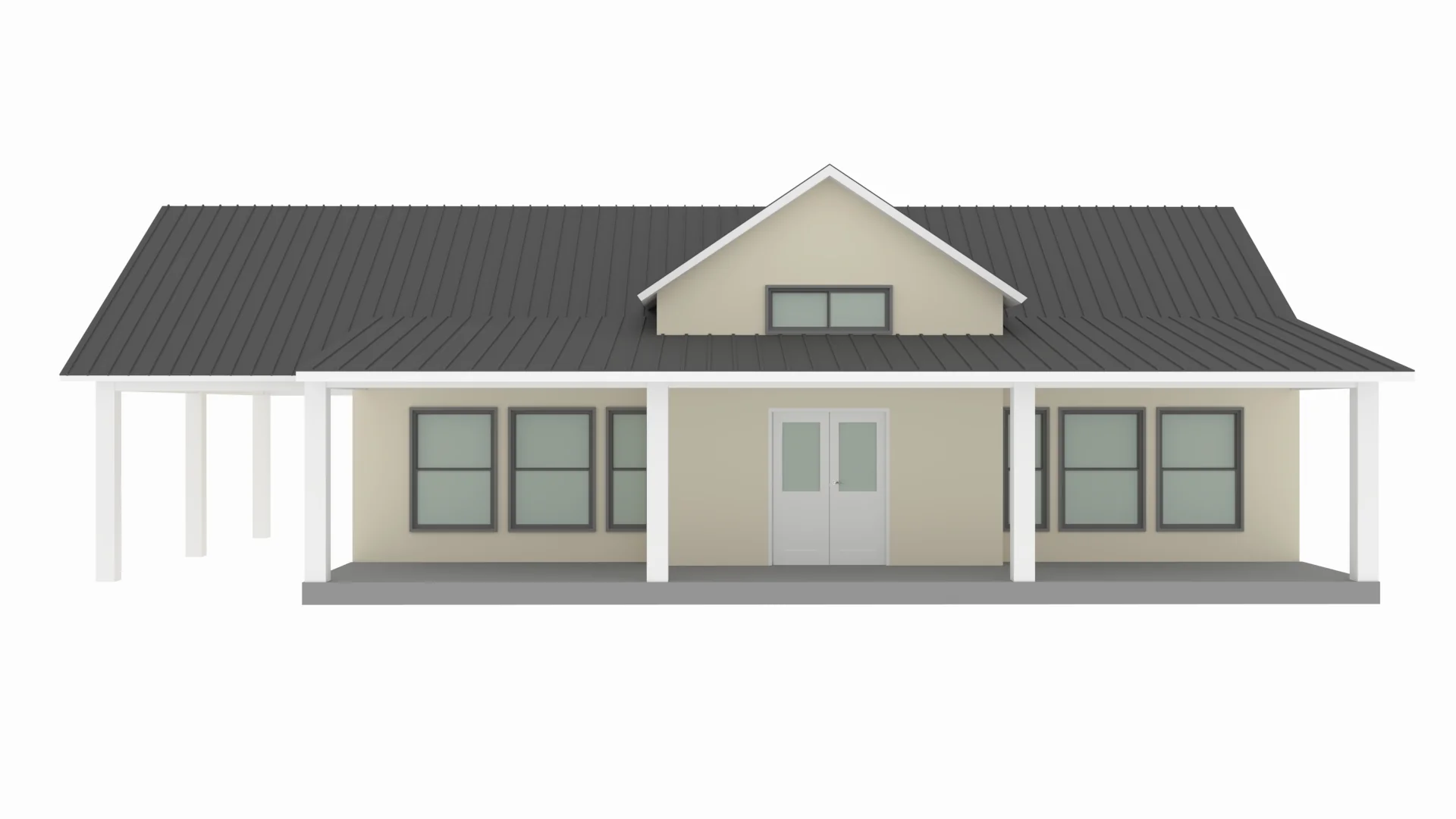 BCO-40055-L Lanier Barndominium House Plan - Image 3