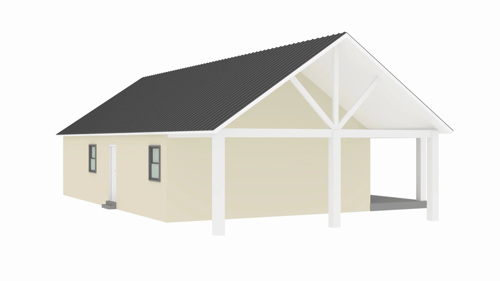 BCO-40055-L Lanier Barndominium House Plan - Image 6