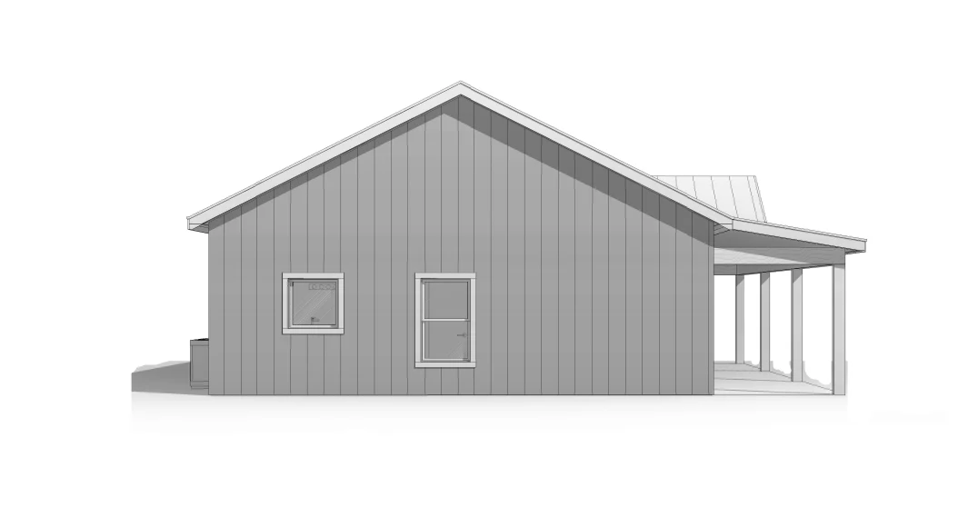 BCO-40061 Elise Barndominium House Plan - Image 12