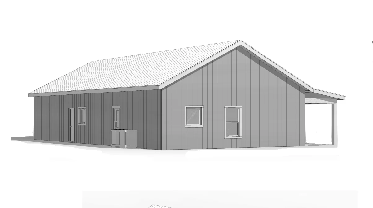 BCO-40061 Elise Barndominium House Plan - Image 13