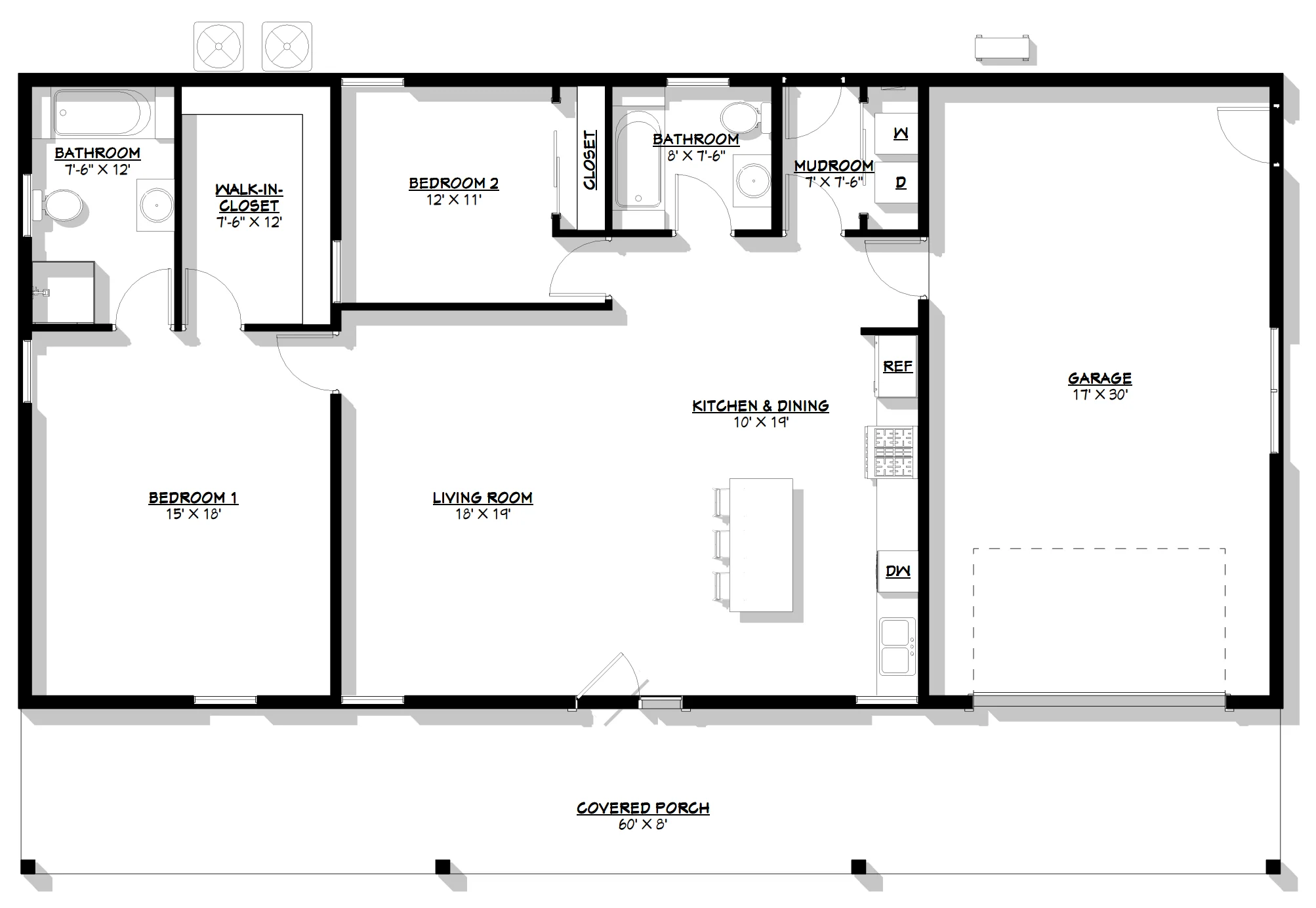 BCO-40061 Elise Barndominium House Plan - Image 18