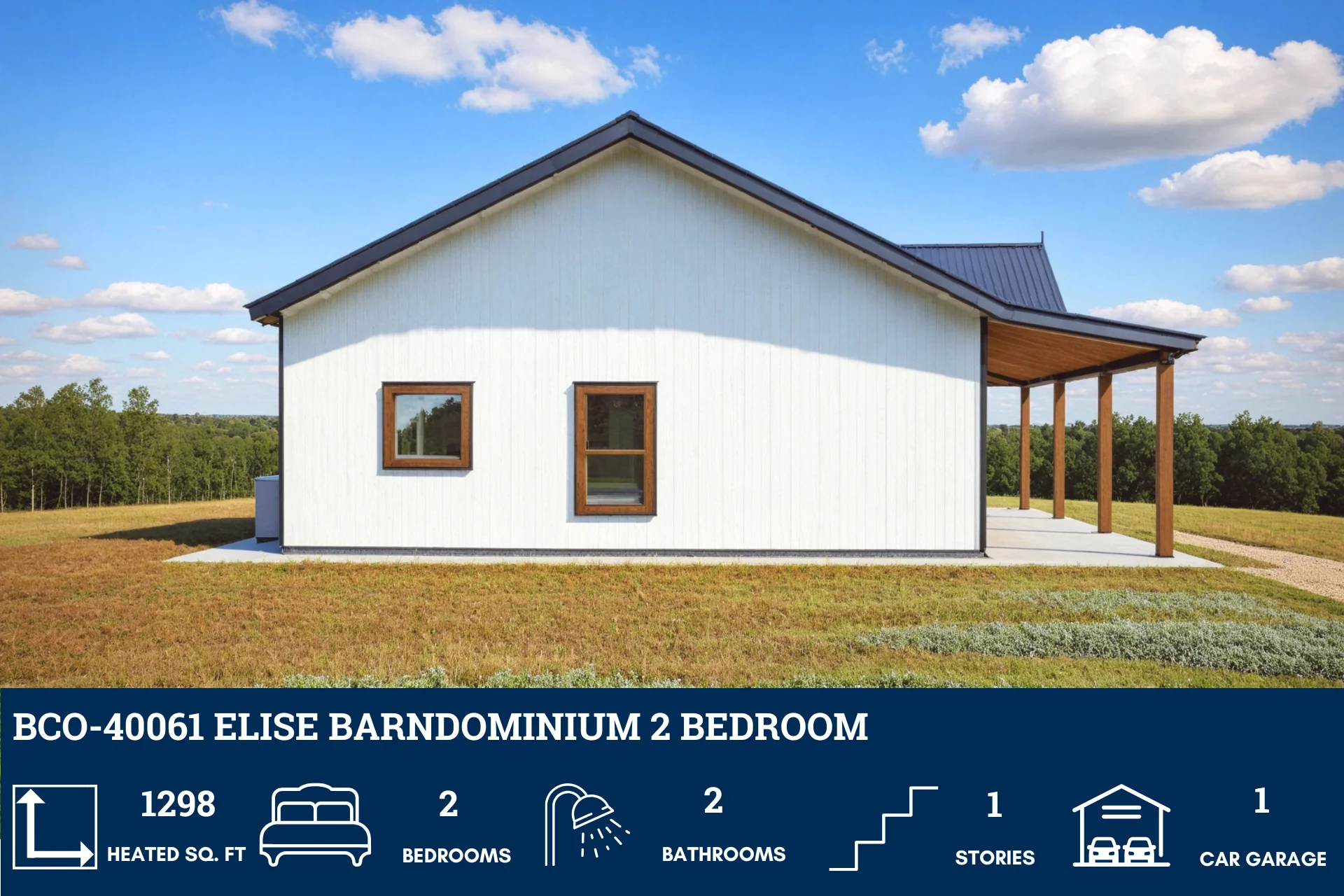 BCO-40061 Elise Barndominium House Plan - Image 5