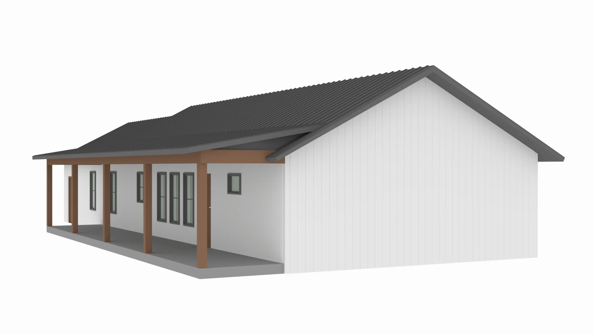 BCO-40062-K Kenzie Barndominium House Plan - Image 12