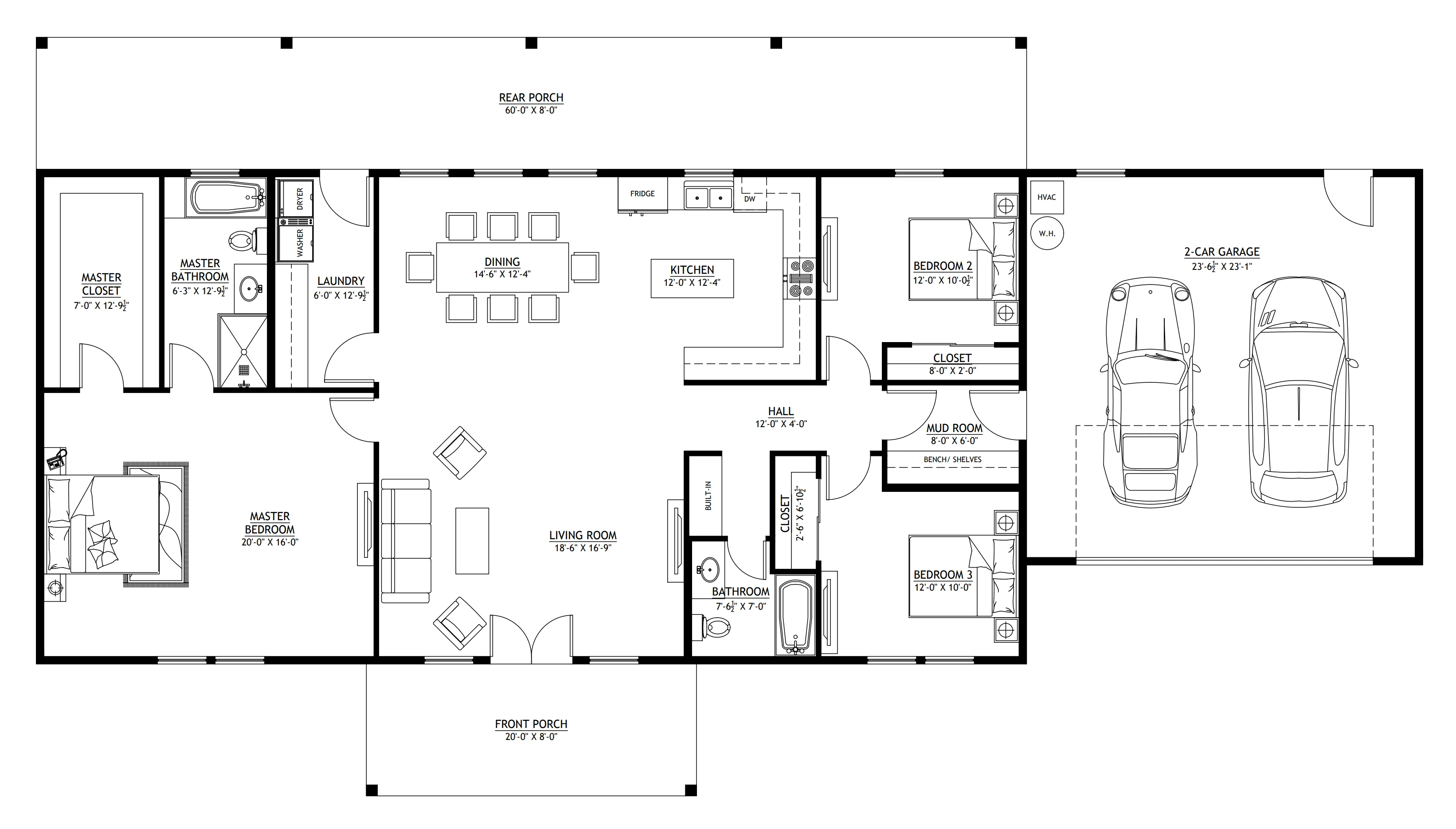 BCO-40062-K Kenzie Barndominium House Plan - Image 13
