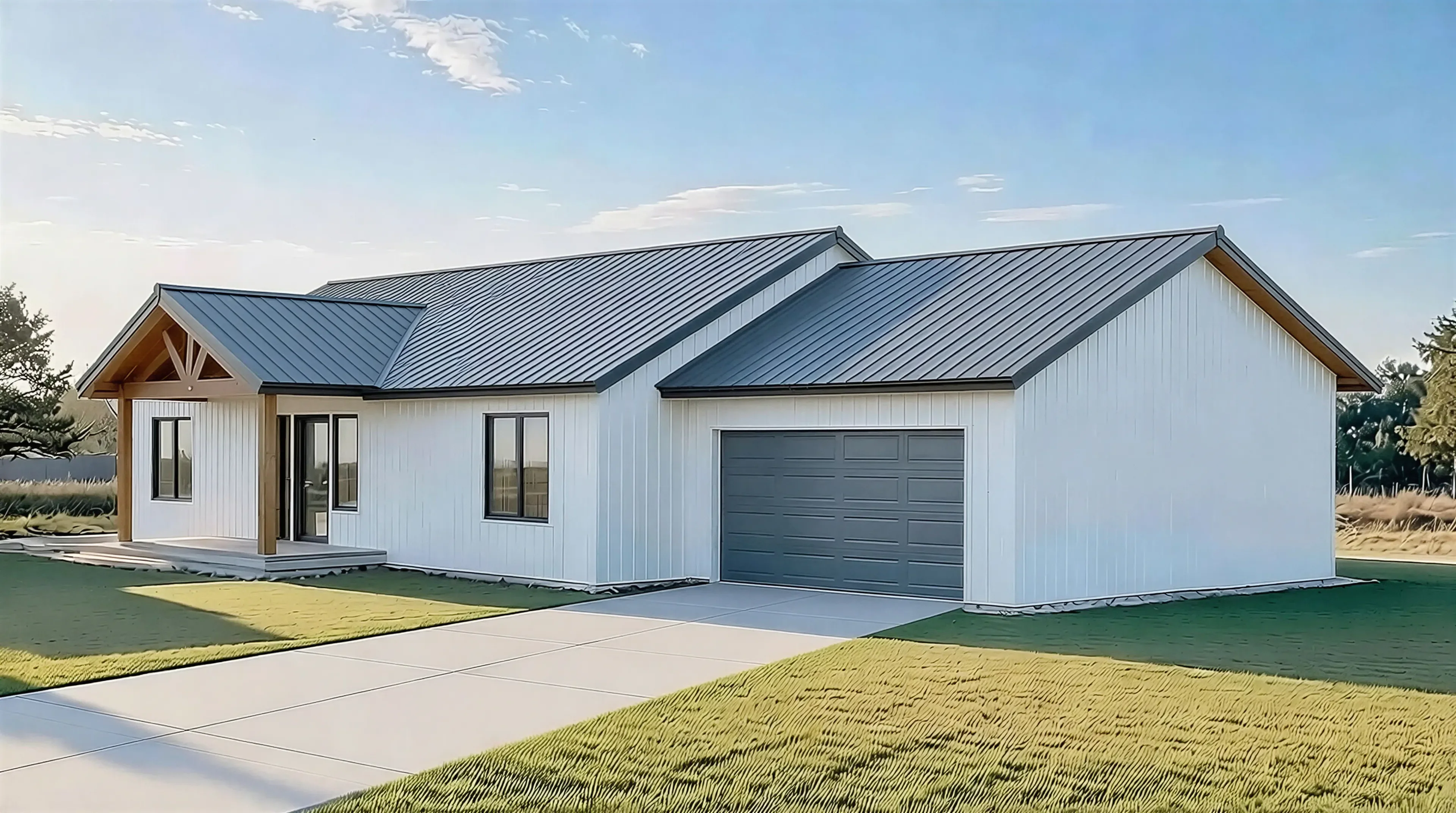 BCO-40062-K Kenzie Barndominium House Plan - Image 6