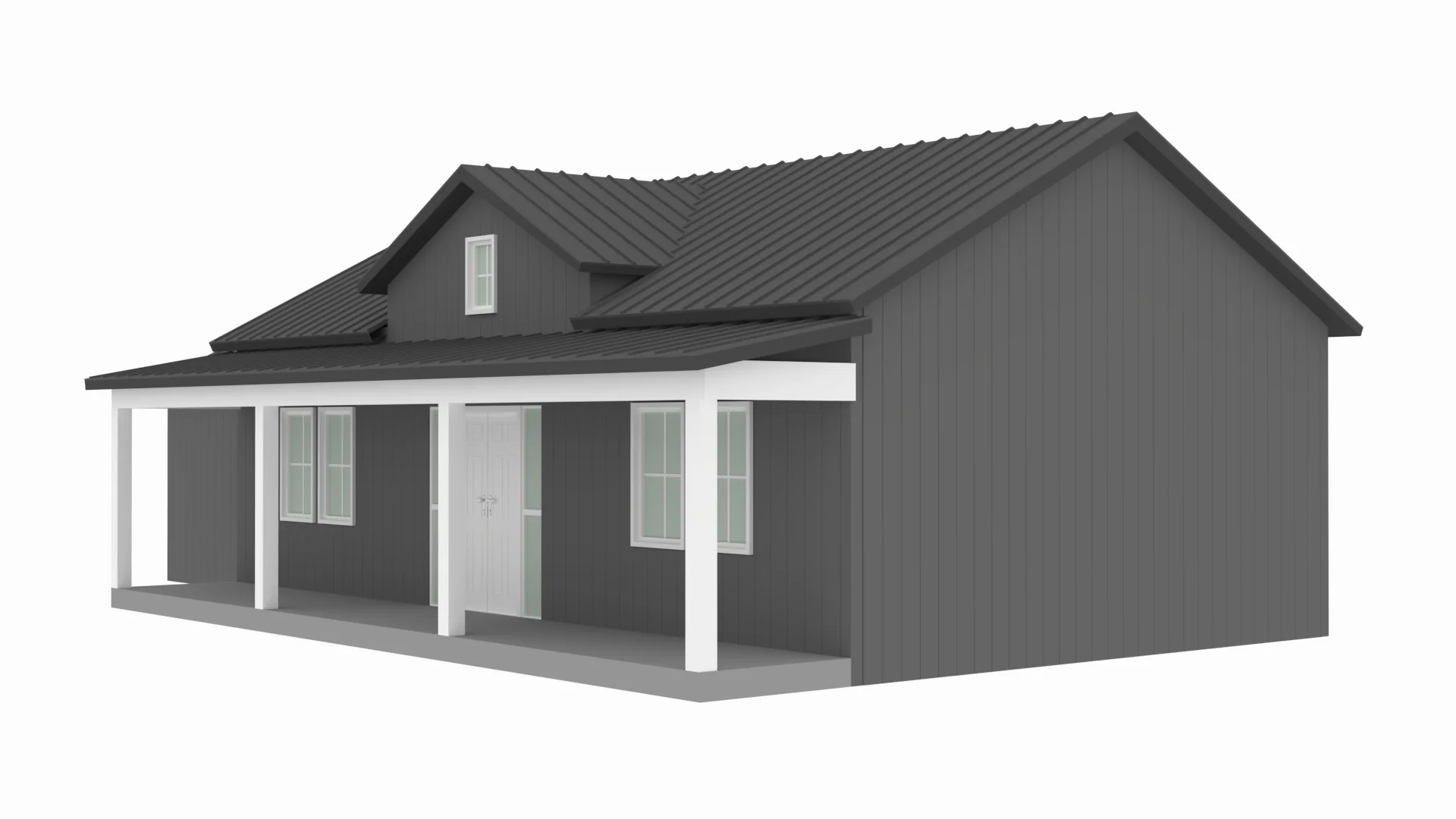 BCO-40063 Houston Barndominium House Plan - Image 11