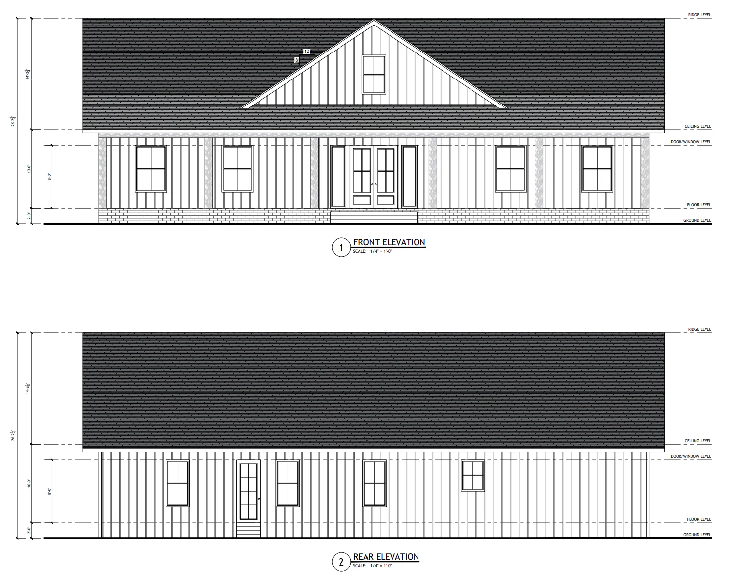 BCO-40066 Bullchase Barndominium House Plan - Image 4