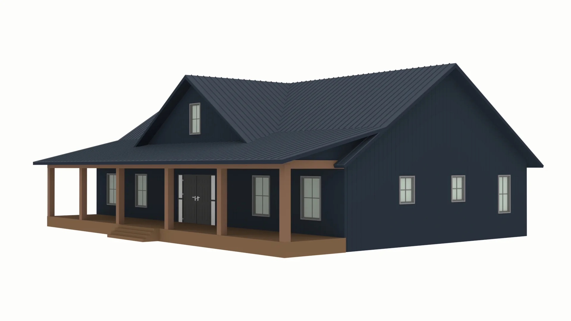 BCO-40066 Bullchase Barndominium House Plan - Image 7