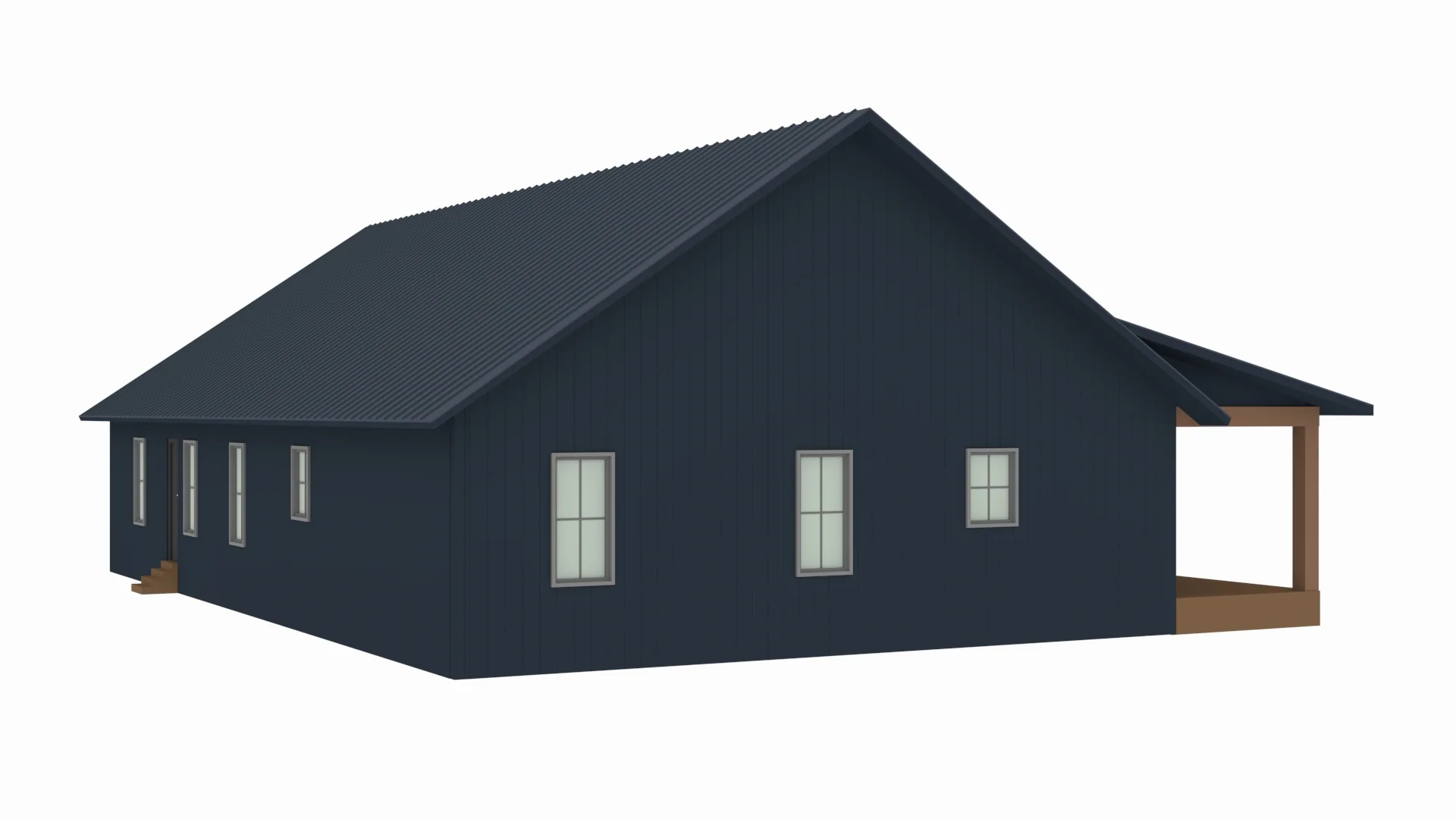 BCO-40066 Bullchase Barndominium House Plan - Image 9