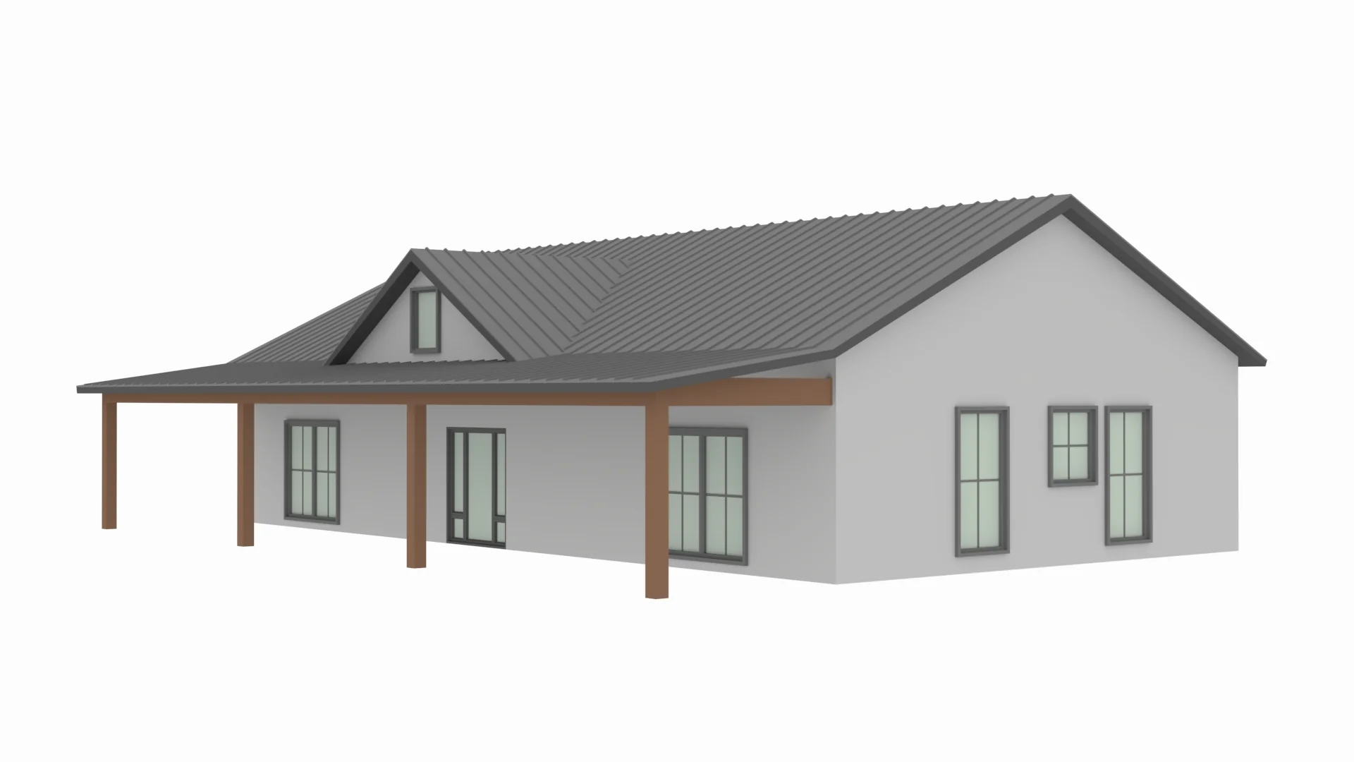 BCO-40067 Hayes Barndominium Floor Plan - Image 12