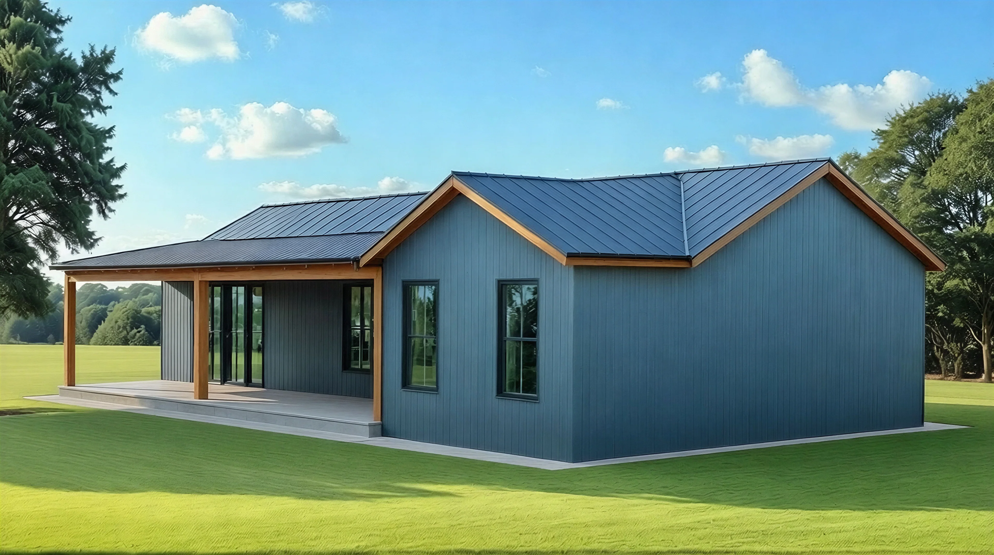 BCO-40068 Zane Barndominium House Plan - Image 7