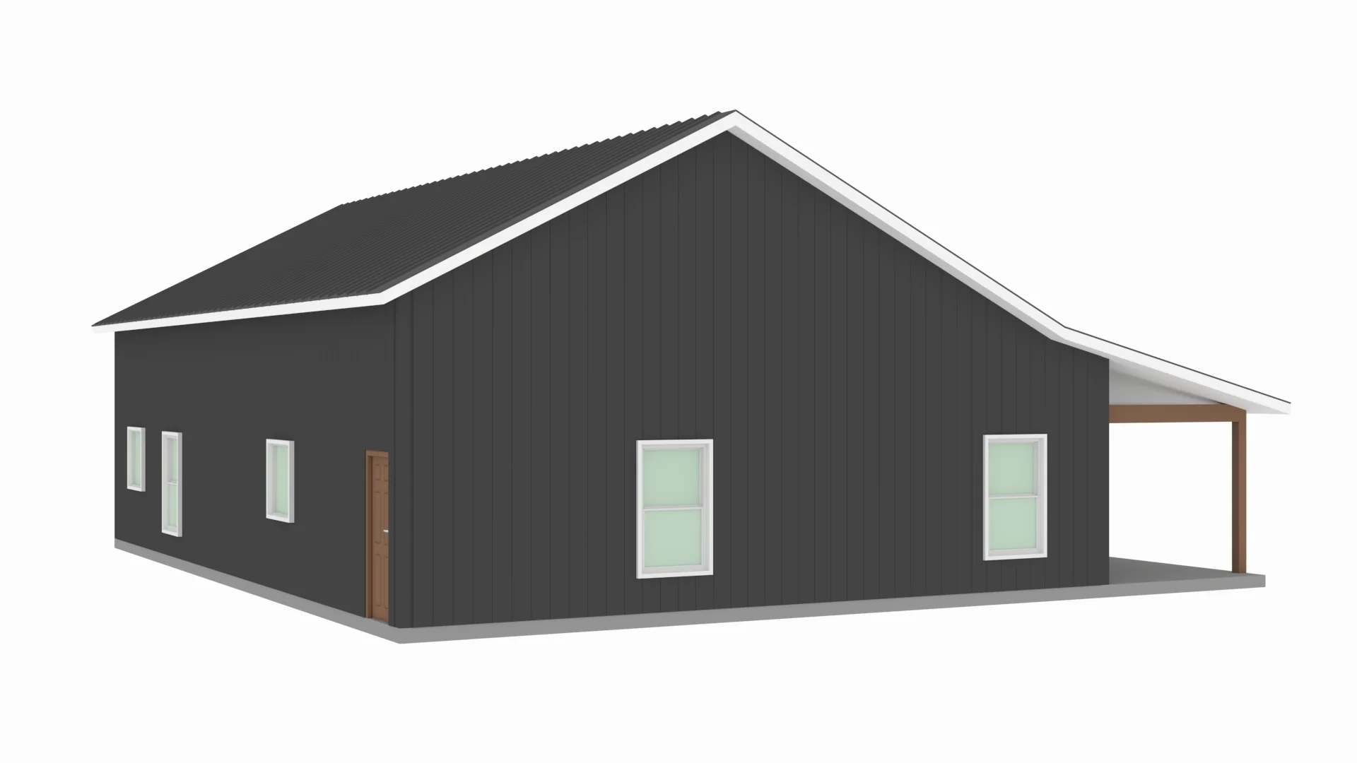 BCO-40069 Jay Barndominium House Plan - Image 10
