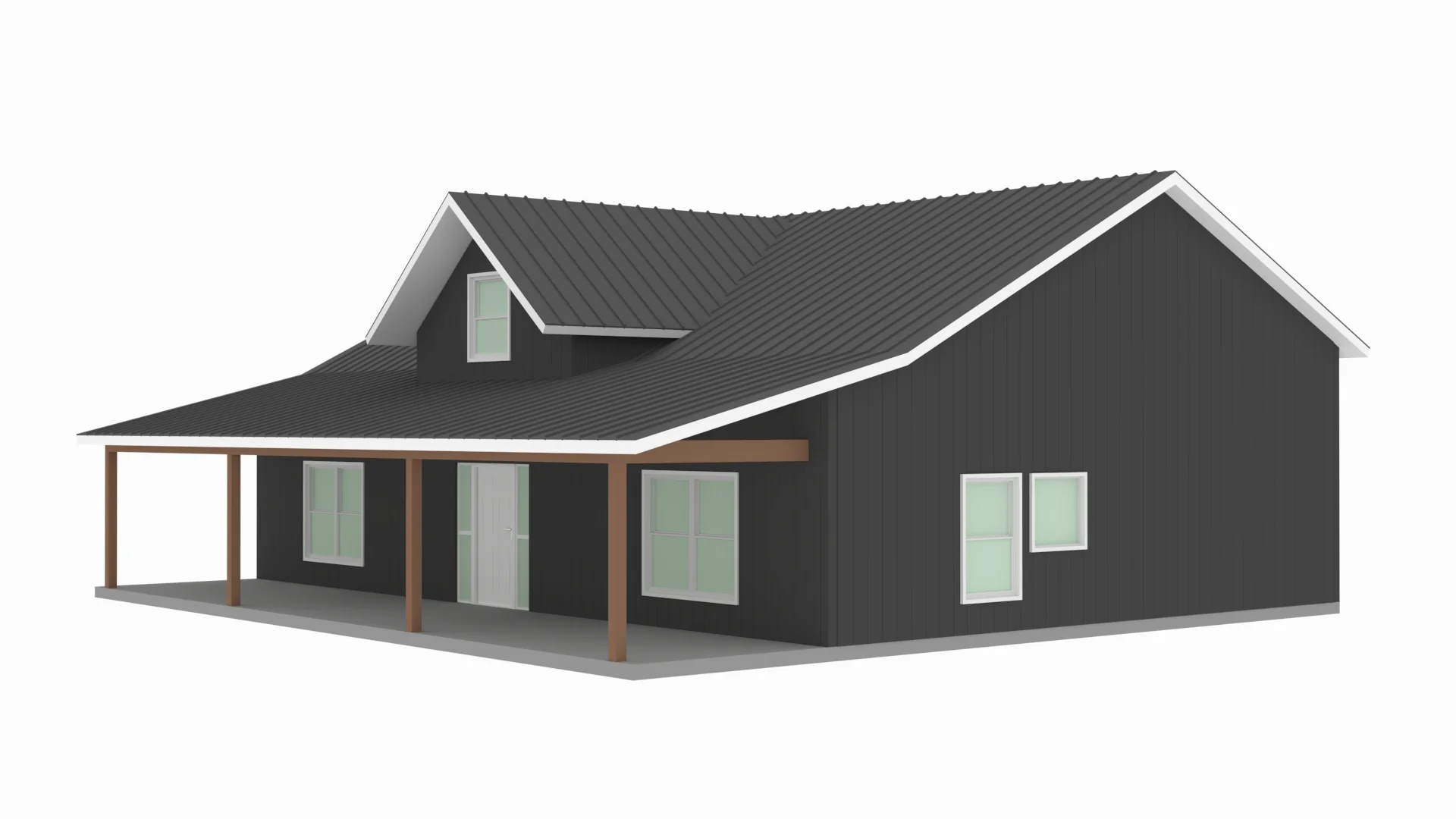 BCO-40069 Jay Barndominium House Plan - Image 8