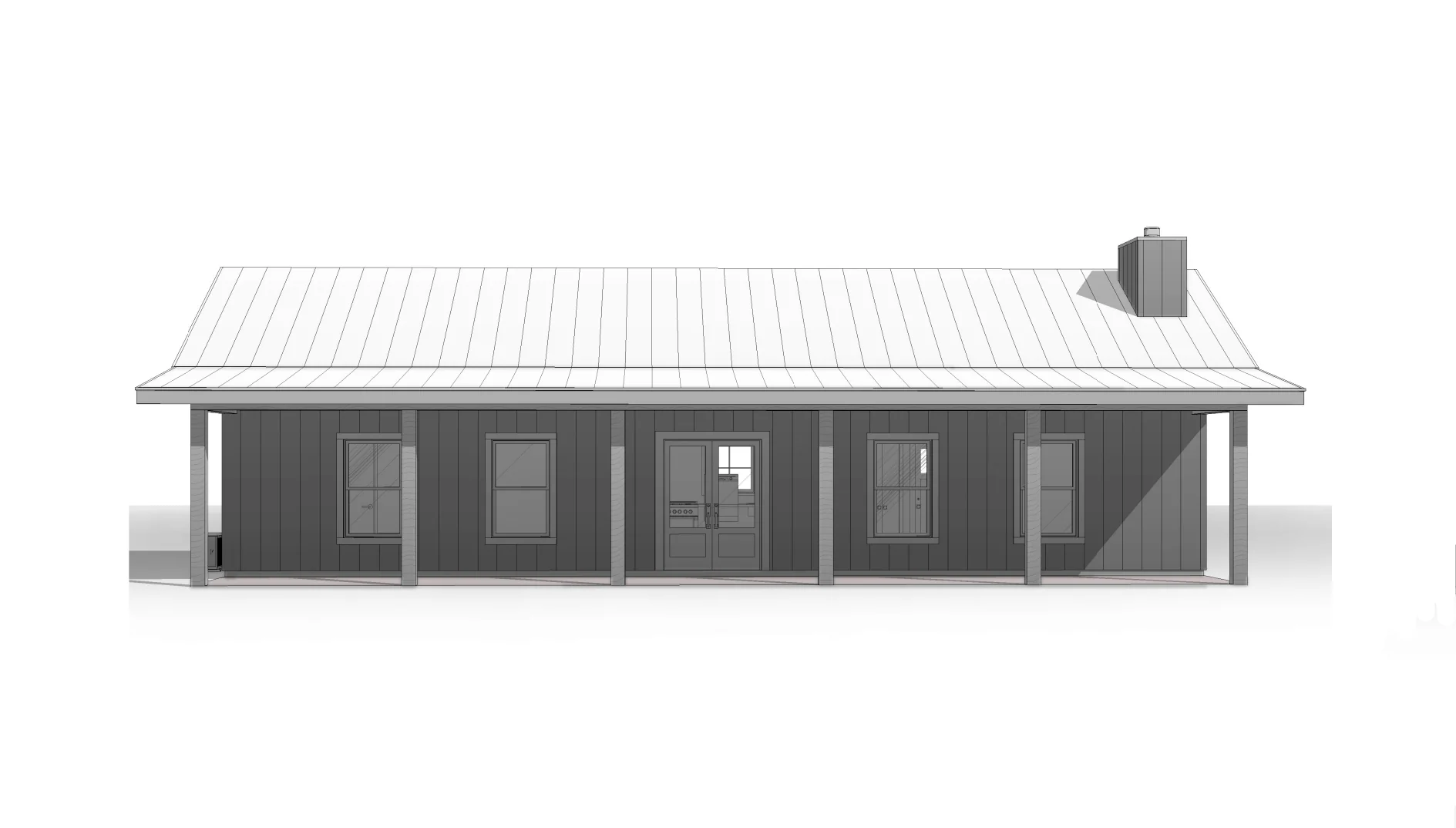 BCO-40077 Seth Barndominium House Plan - Image 12
