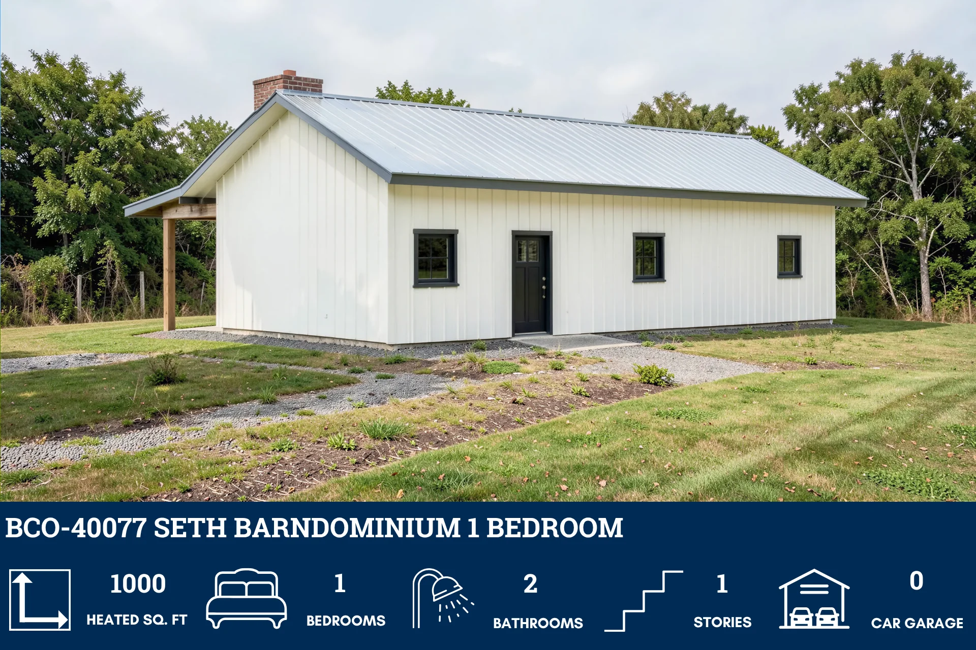 BCO-40077 Seth Barndominium House Plan - Image 6