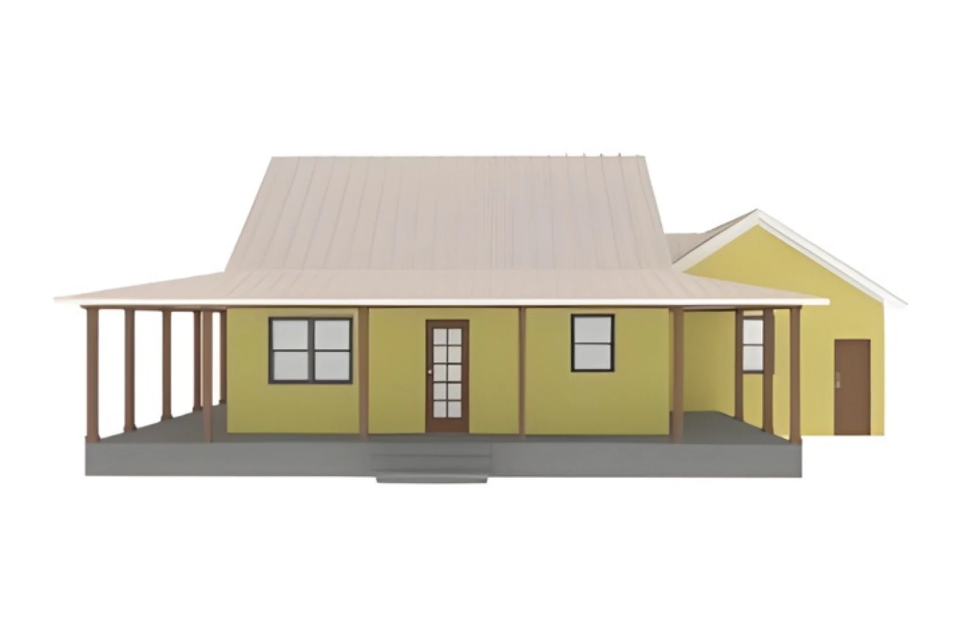 BCO-40085 Leonard Barndominium House Plan - Image 6