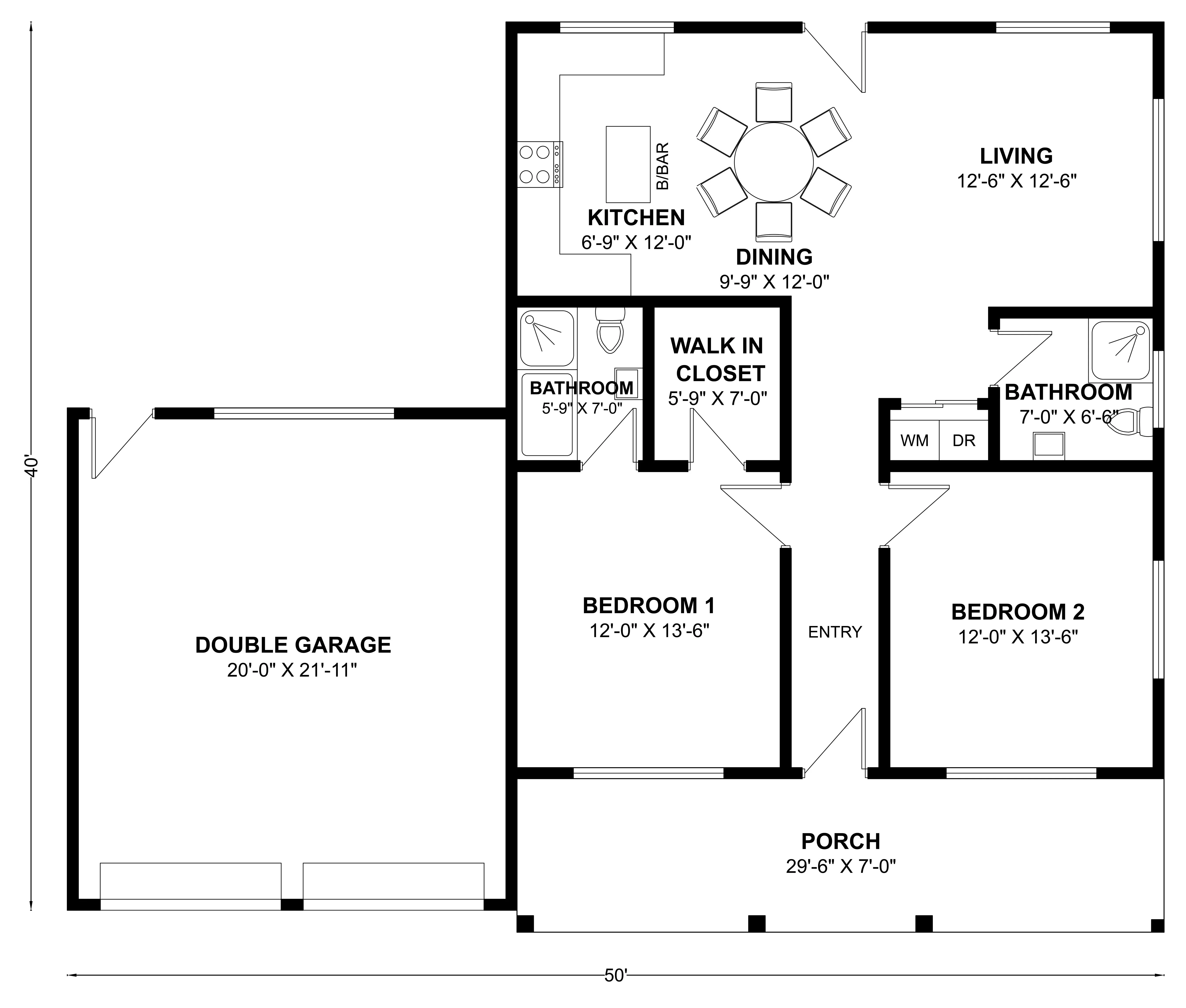 BCO-40085 Leonard Barndominium House Plan - Image 7