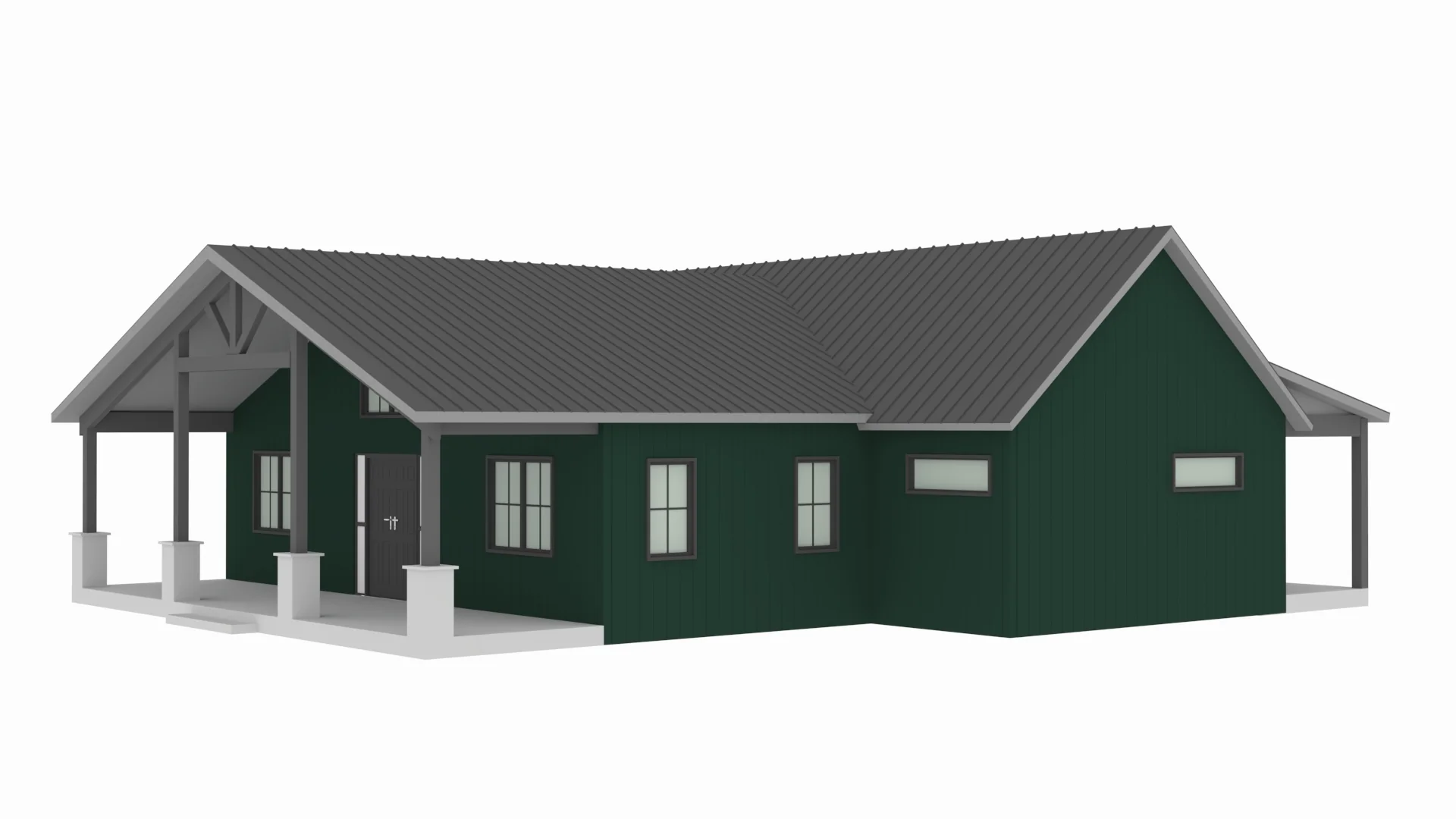 BCO-40098 General Barndominium House Plan - Image 10