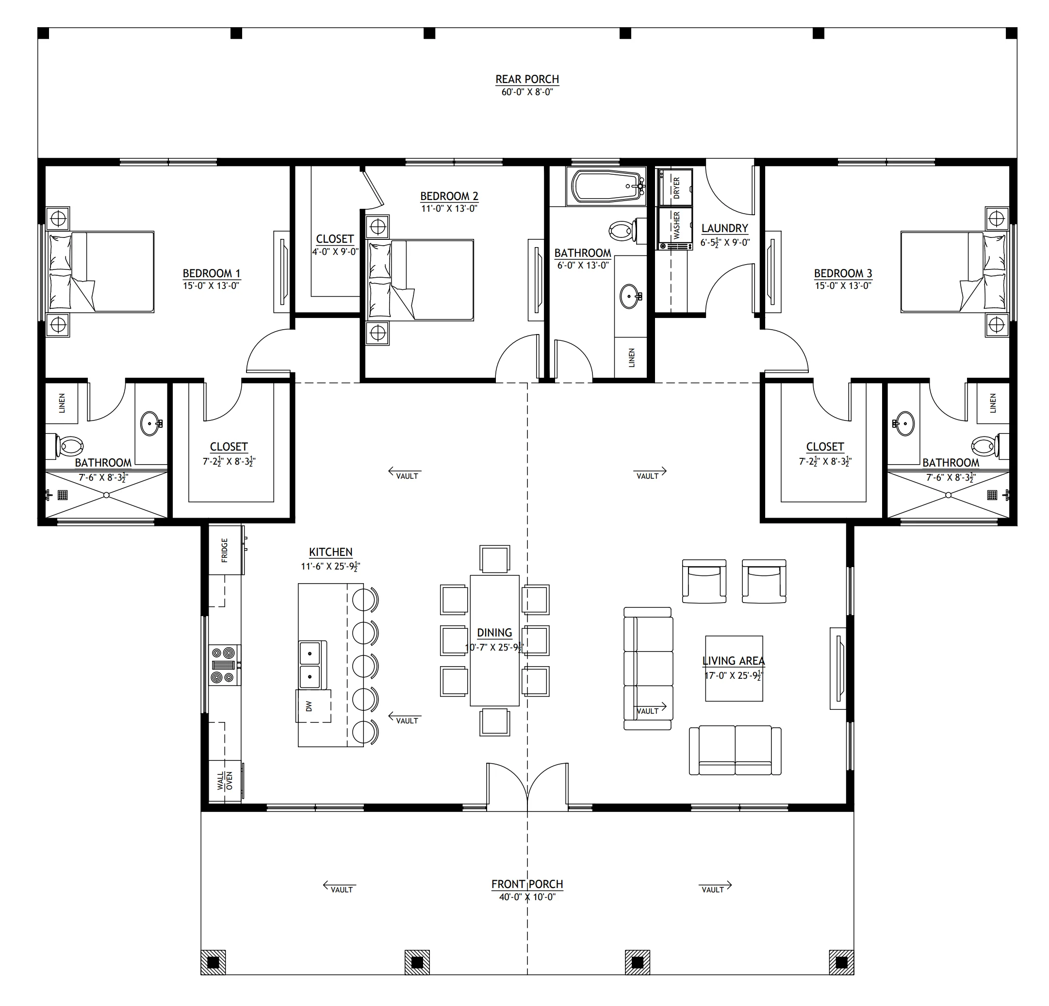 BCO-40098 General Barndominium House Plan - Image 13