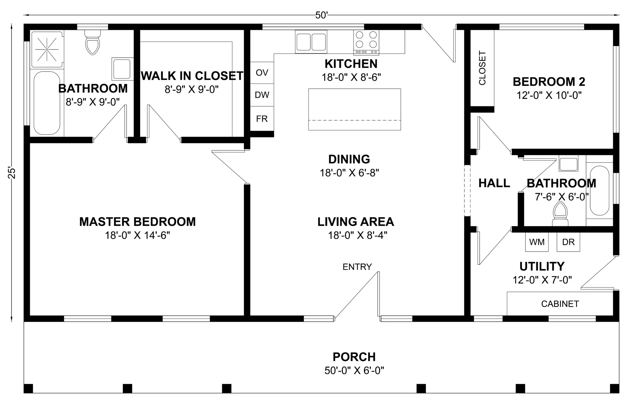 BCO-40101 Barndominium House Plan - Image 3