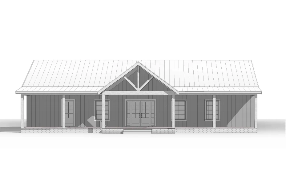 BCO-40102 Harry Barndominium House Plan - Image 10
