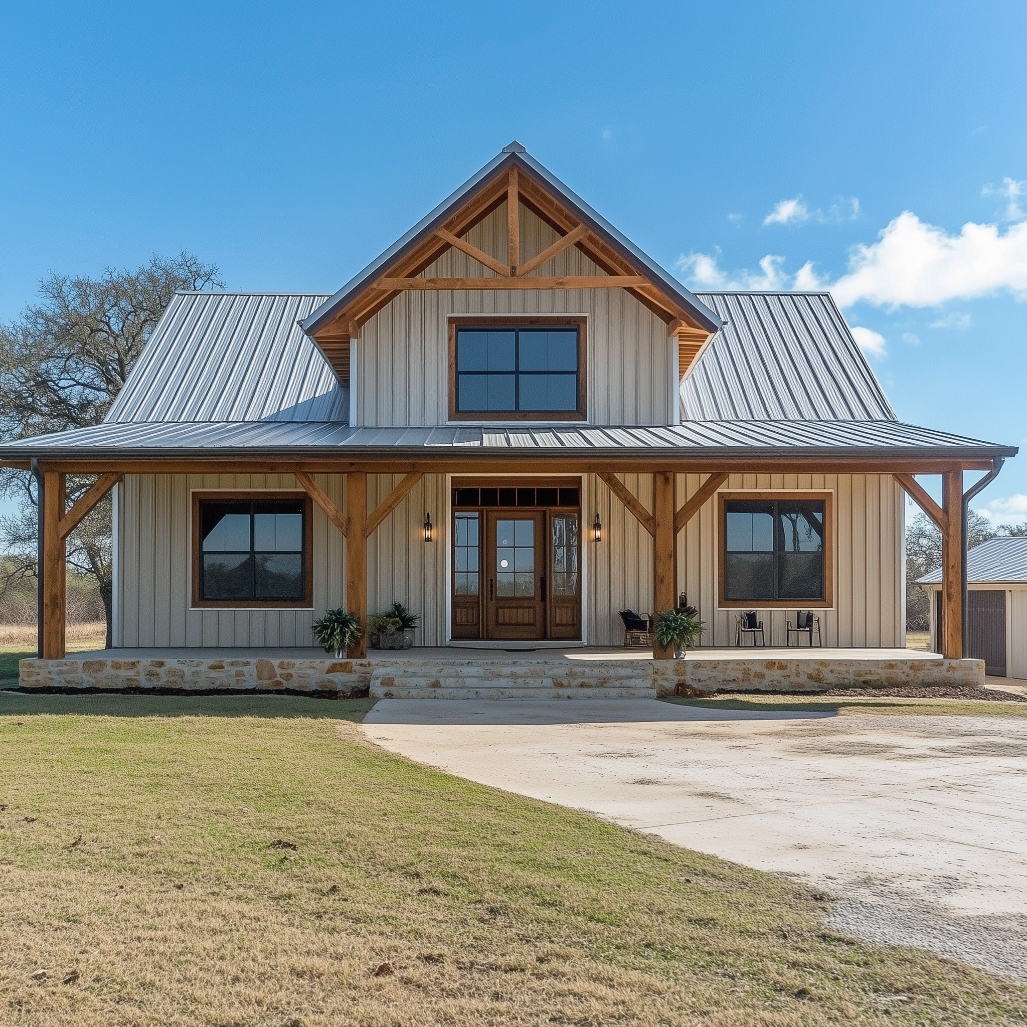 BCO-40111 Kevin Barndominium House Plan - Image 4