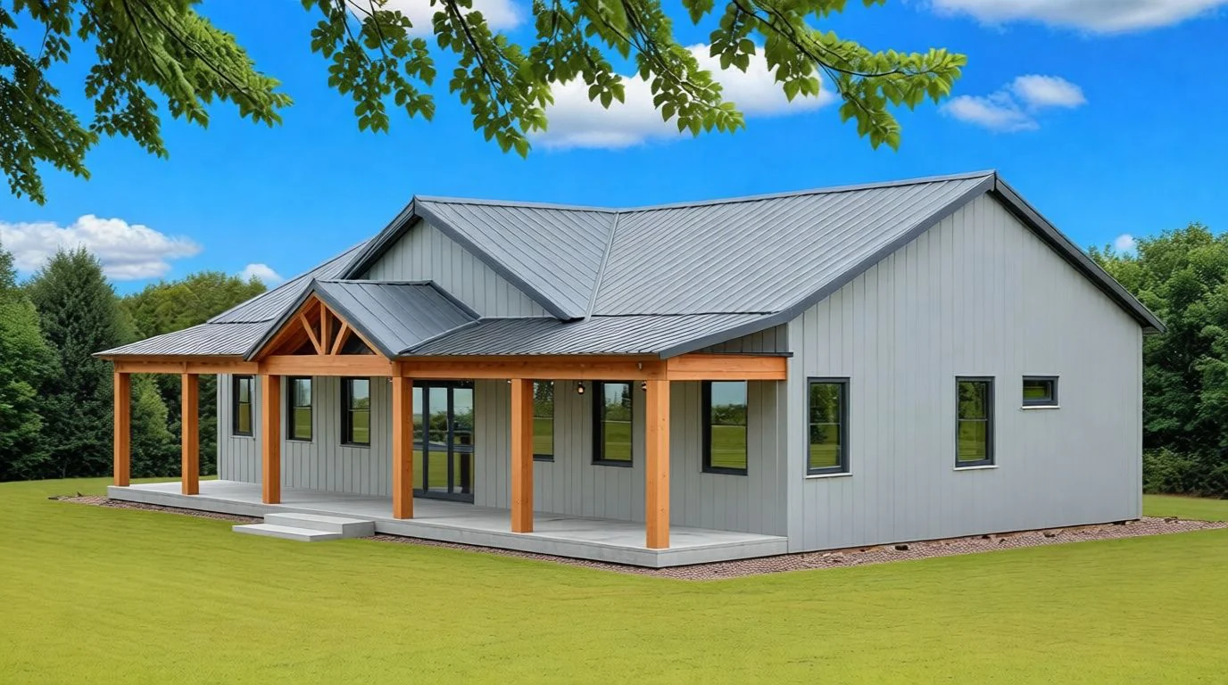 BCO-40112-M Mitchell Barndominium House Plan - Image 7