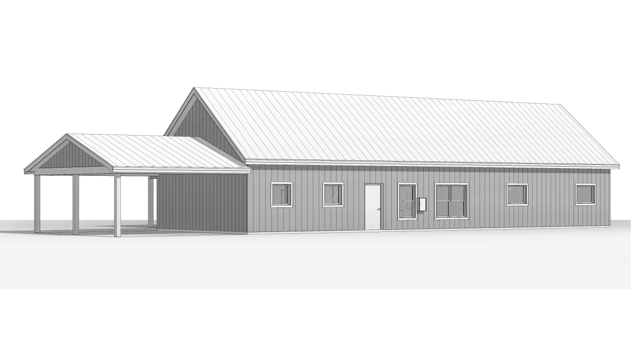 BCO-40117 Lauren Barndominium House Plan - Image 13