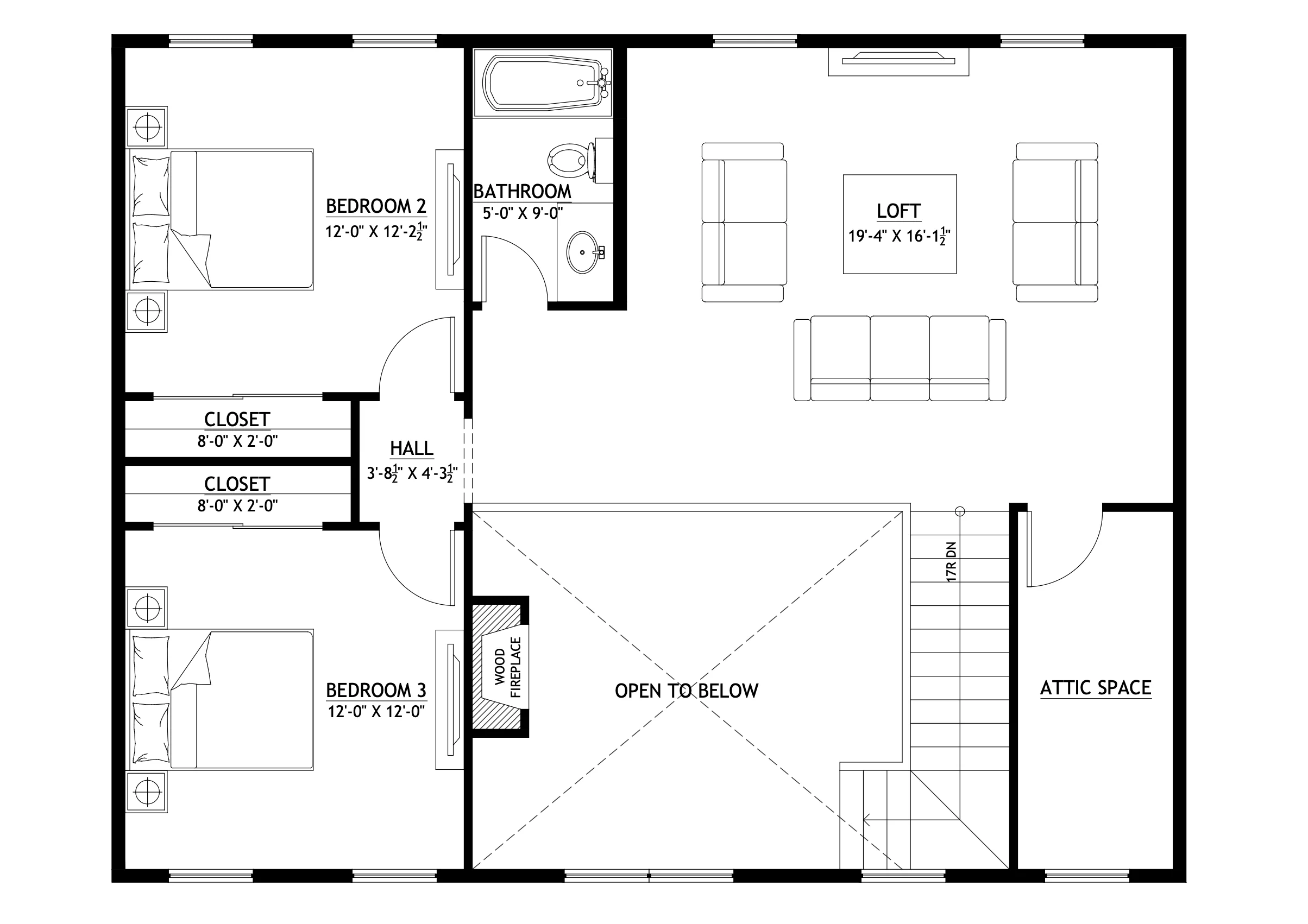 BCO-40126-J Jennifer Barndominium House Plan - Image 14