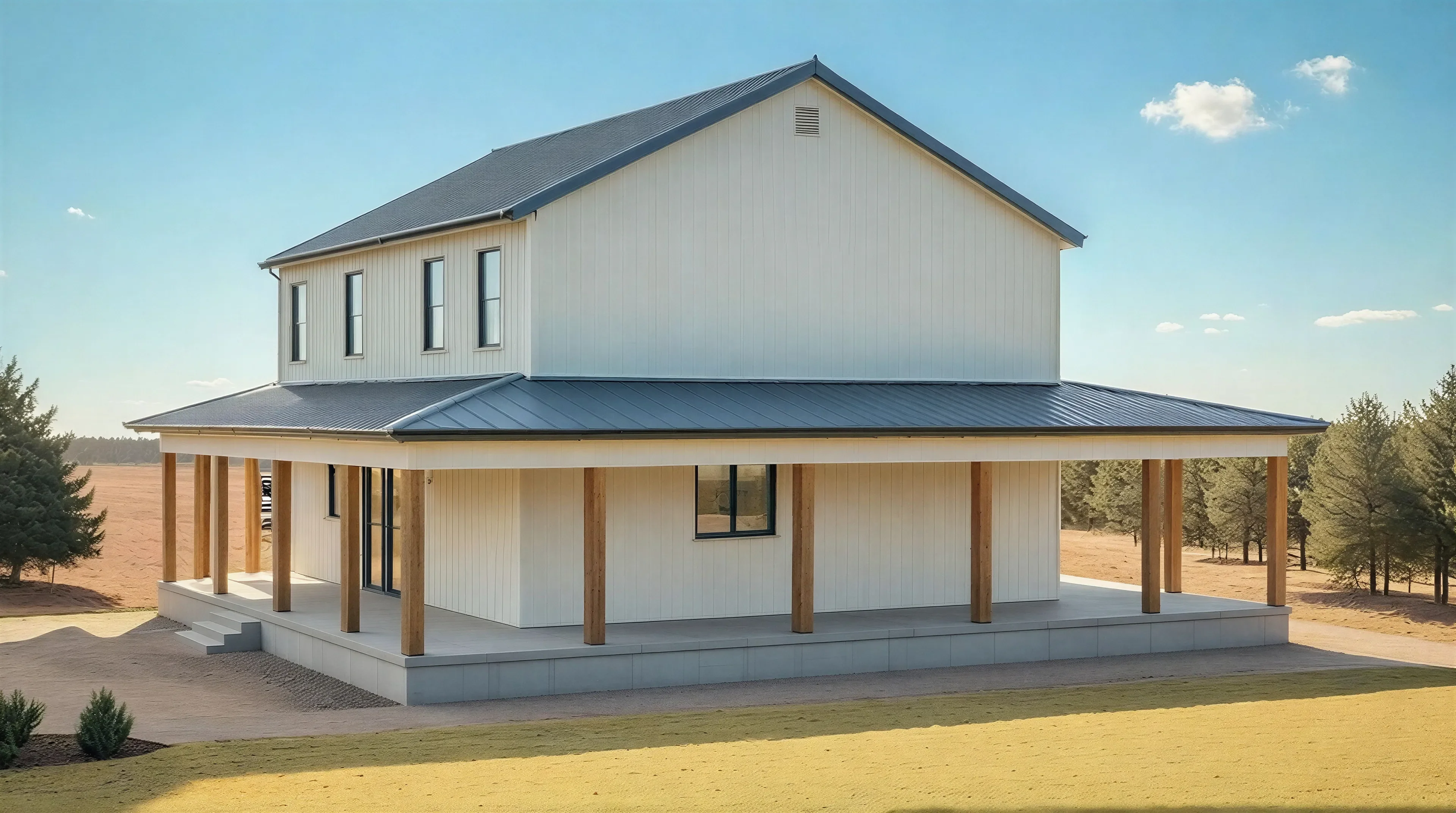 BCO-40126-J Jennifer Barndominium House Plan - Image 8
