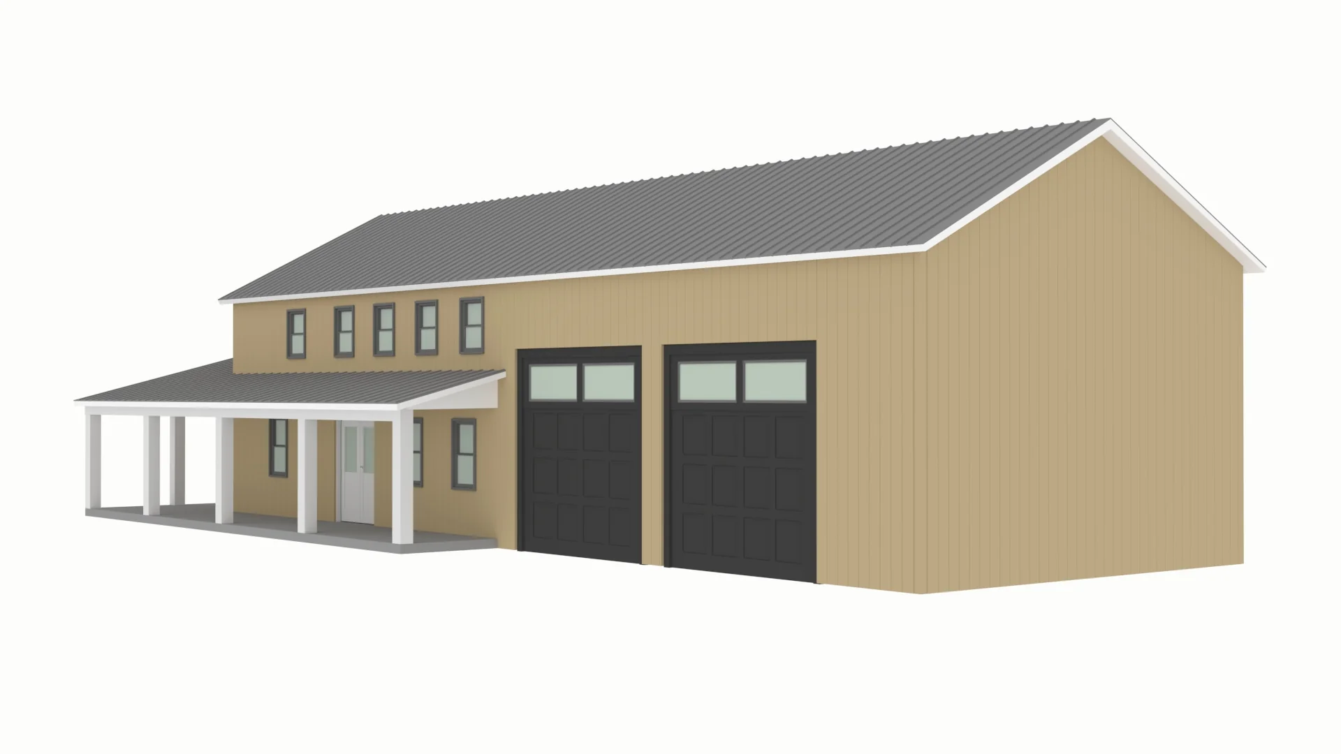 BCO-40127 Fulton Barndominium House Plan - Image 11