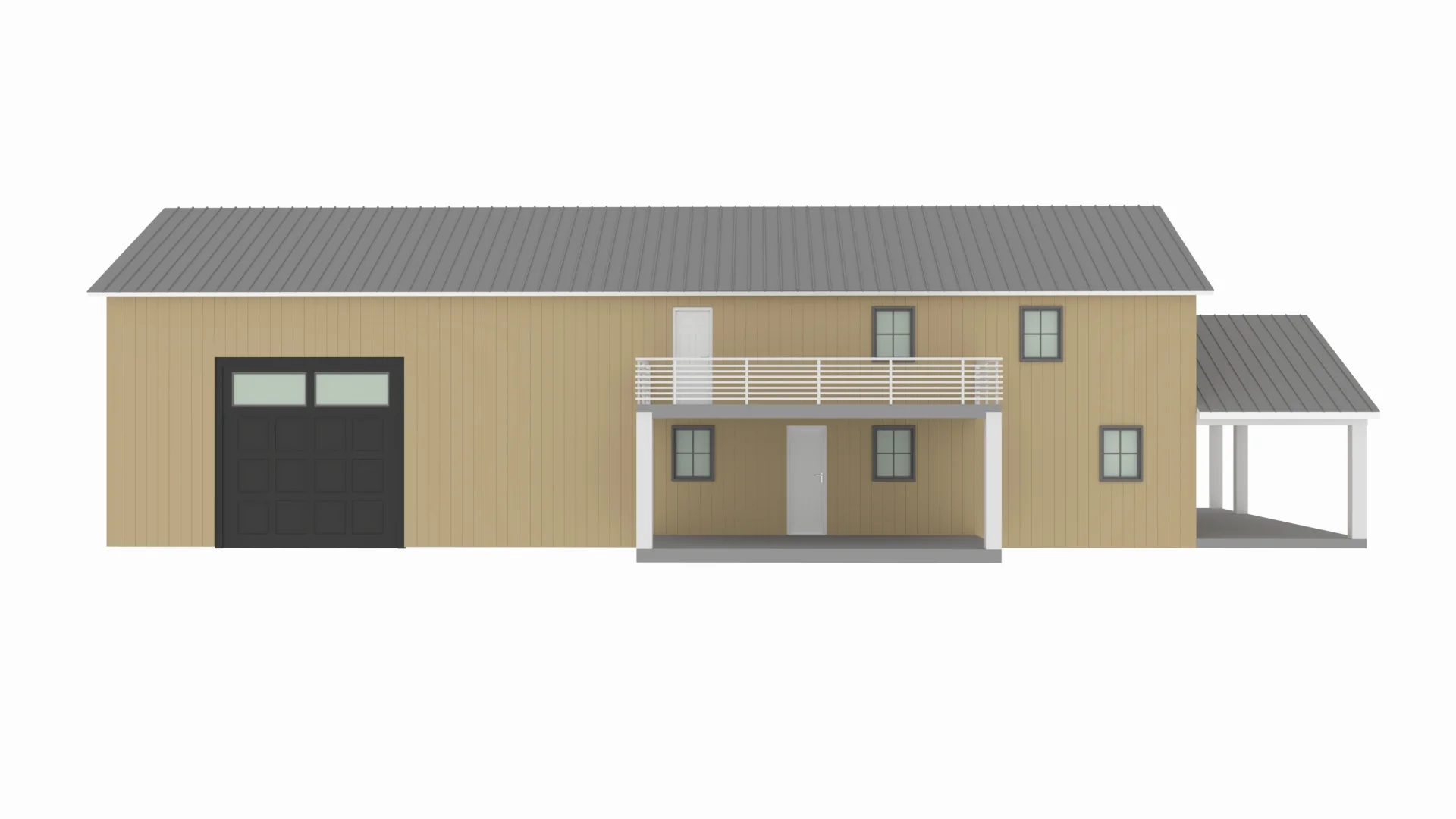 BCO-40127 Fulton Barndominium House Plan - Image 12