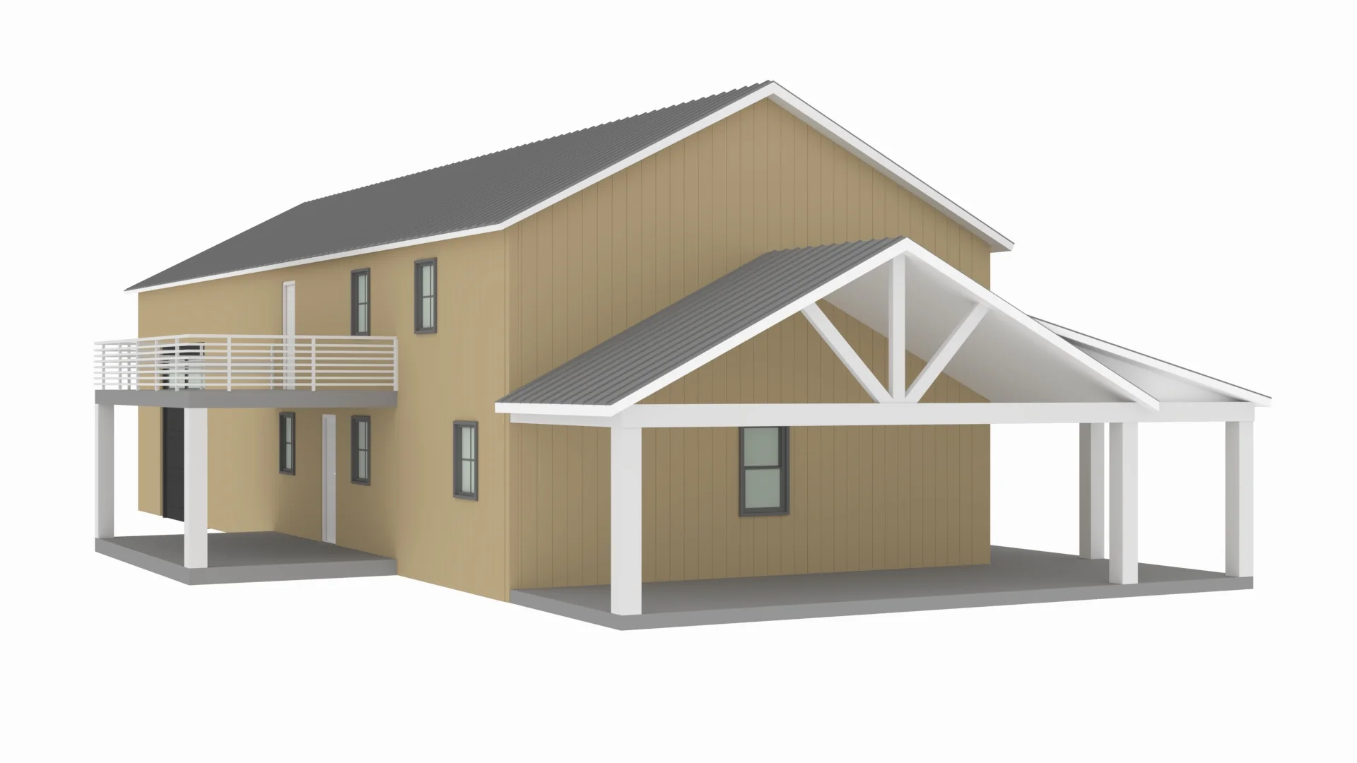 BCO-40127 Fulton Barndominium House Plan - Image 13