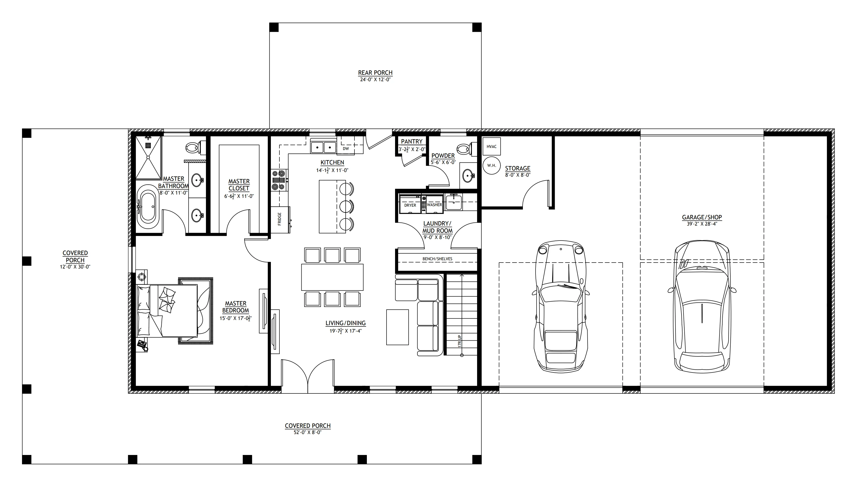 BCO-40127 Fulton Barndominium House Plan - Image 14