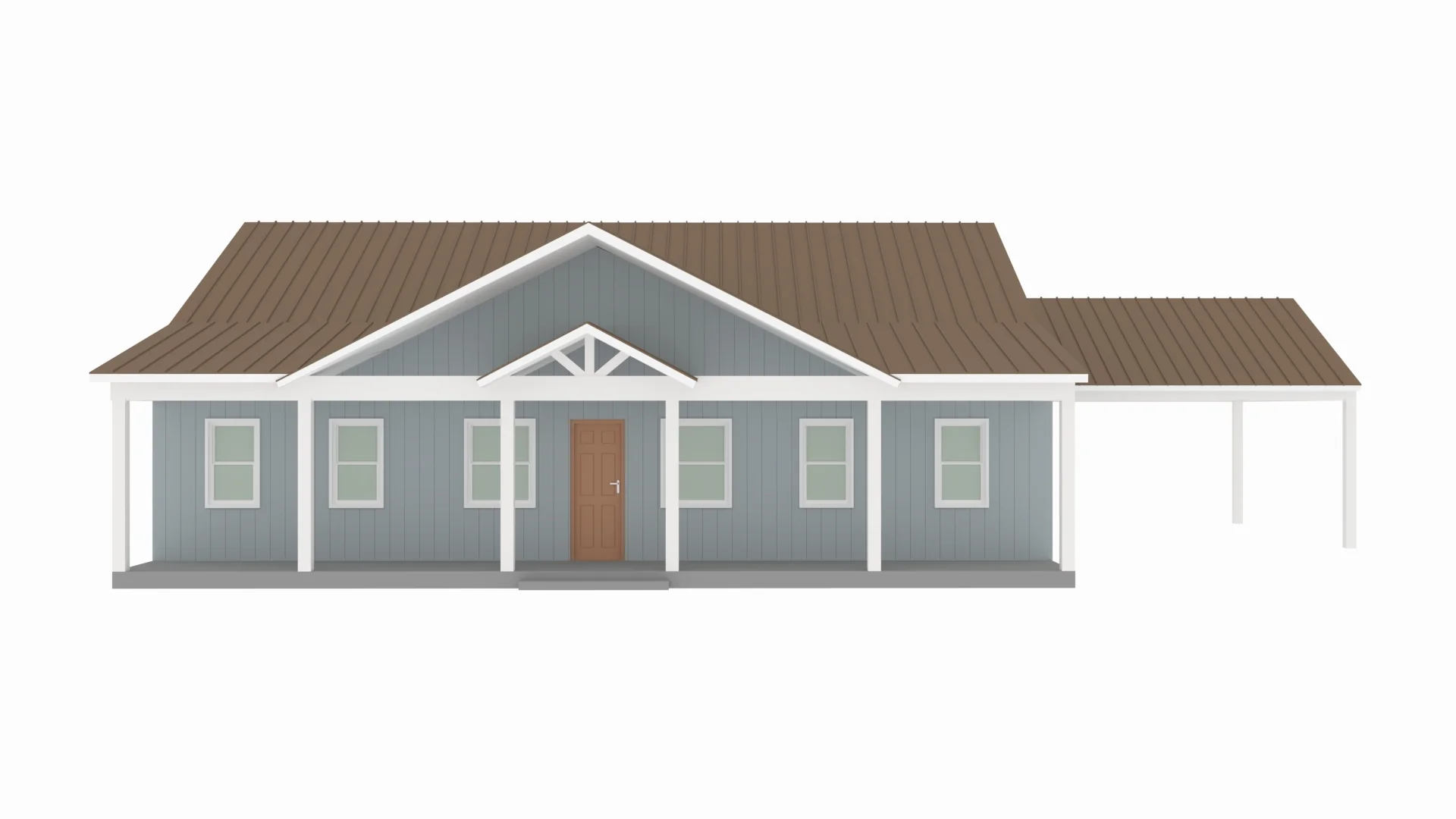 BCO-40132 Dakota Barndominium House Plan - Image 12