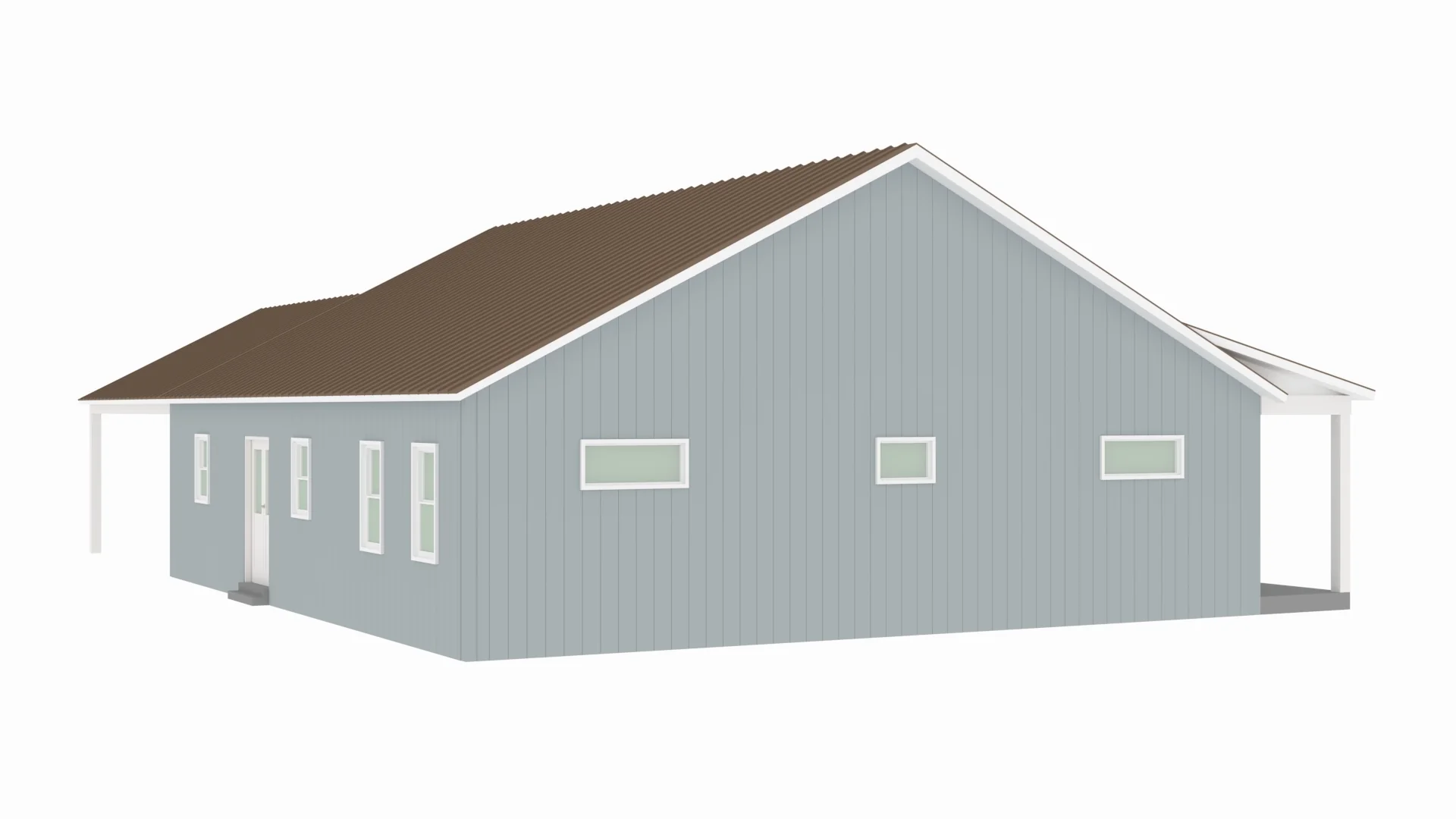 BCO-40132 Dakota Barndominium House Plan - Image 15