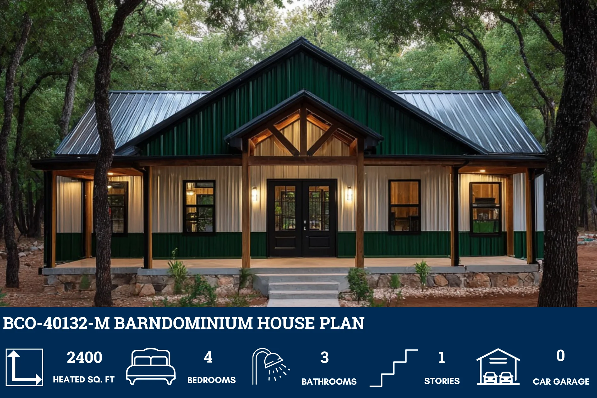 BCO-40132-M Barndominium House Plans - Image 2