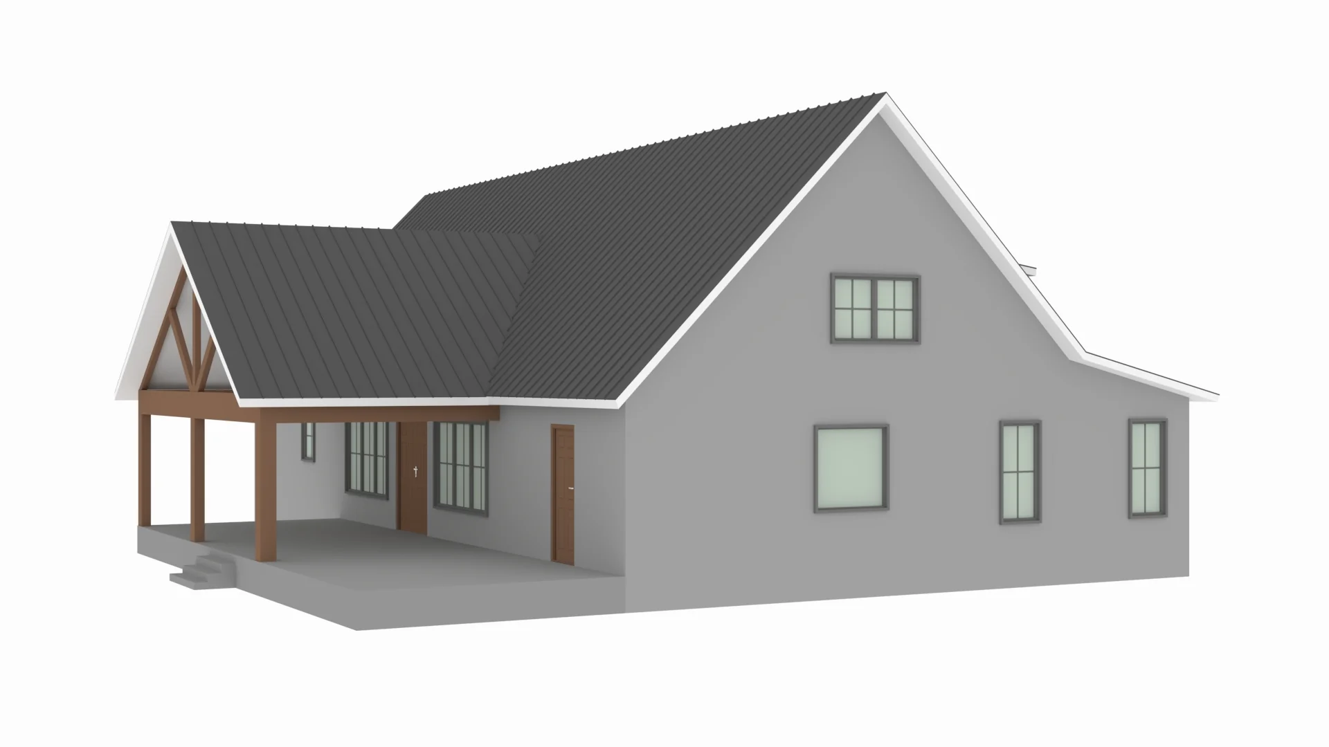 BCO-40134-P Peters Barndominium House Plan - Image 12