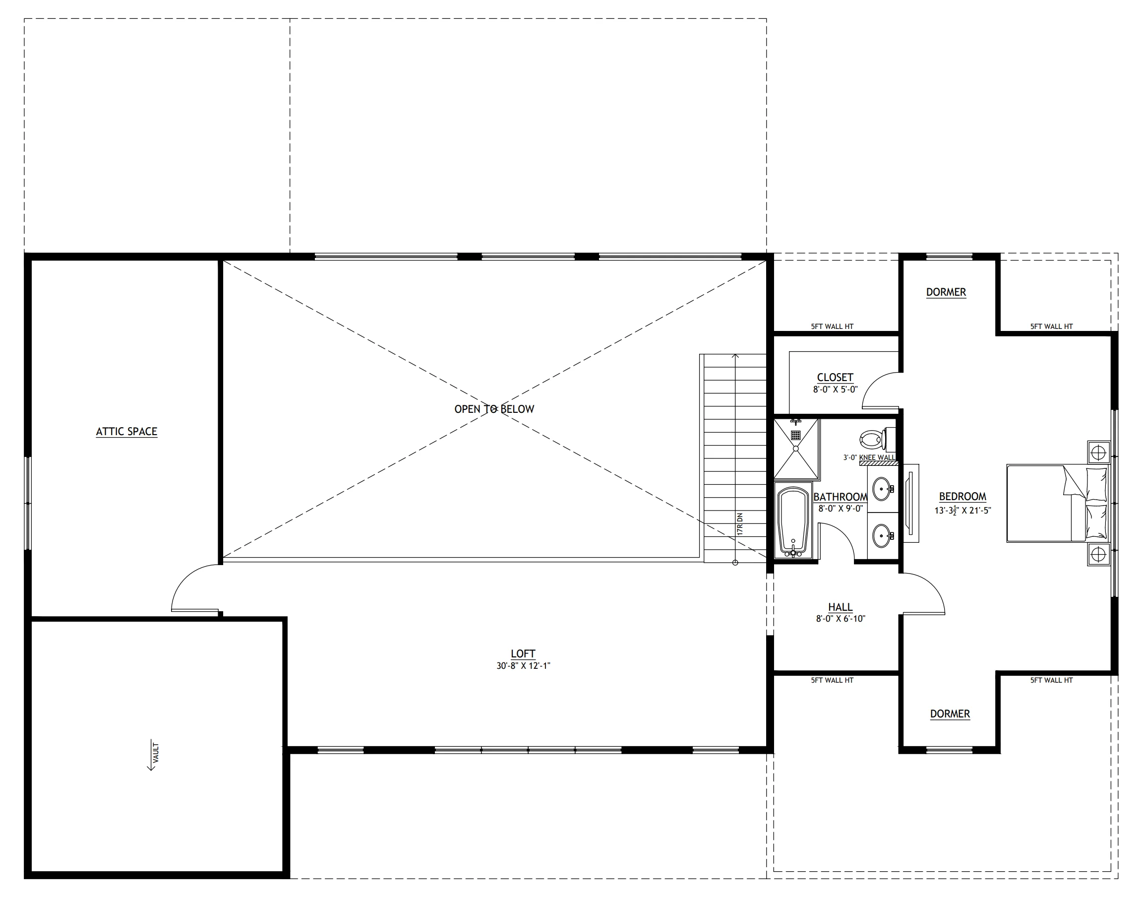 BCO-40134-P Peters Barndominium House Plan - Image 14