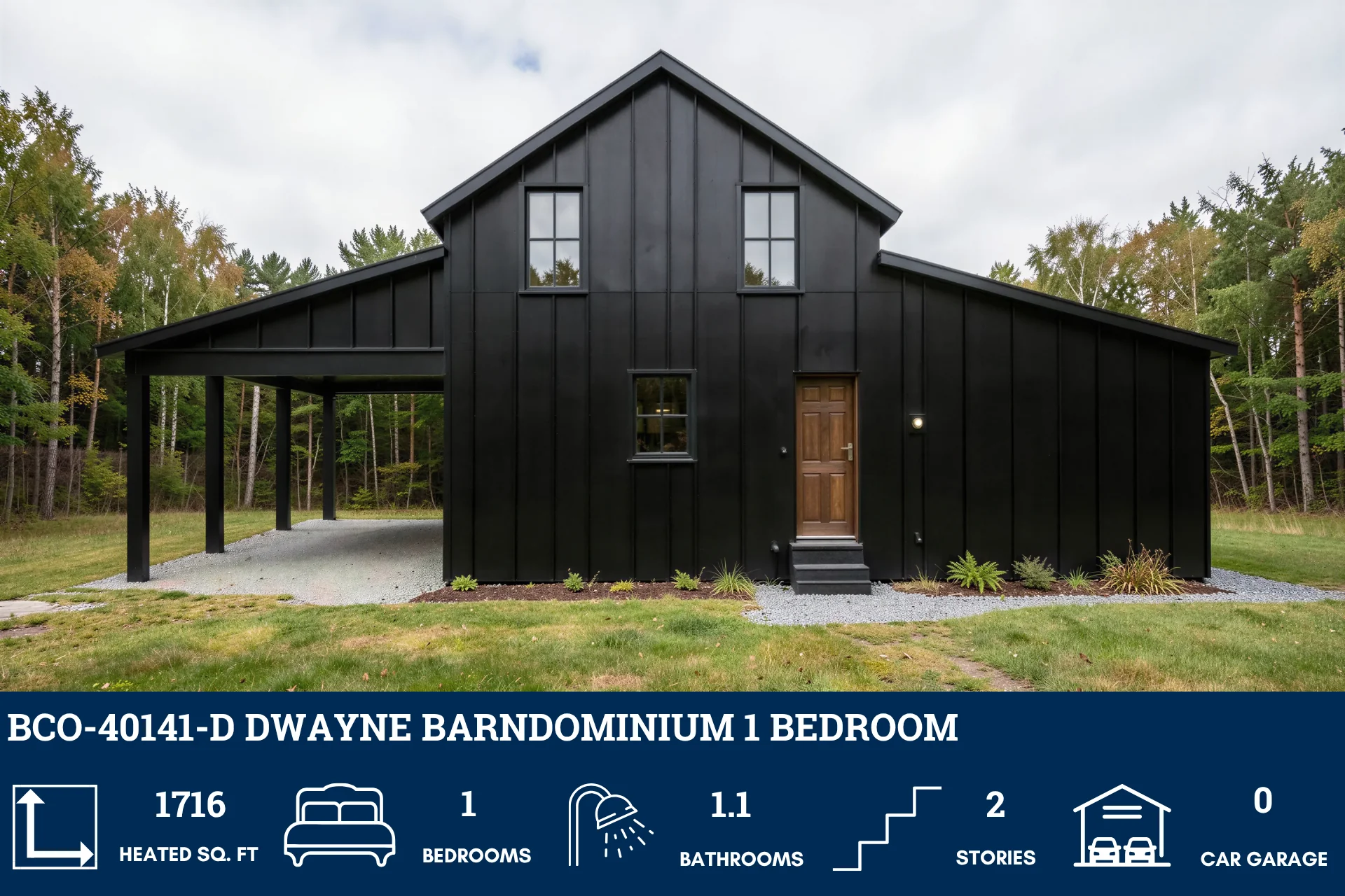 BCO-40141-D Dwayne Barndominium House Plan - Image 3